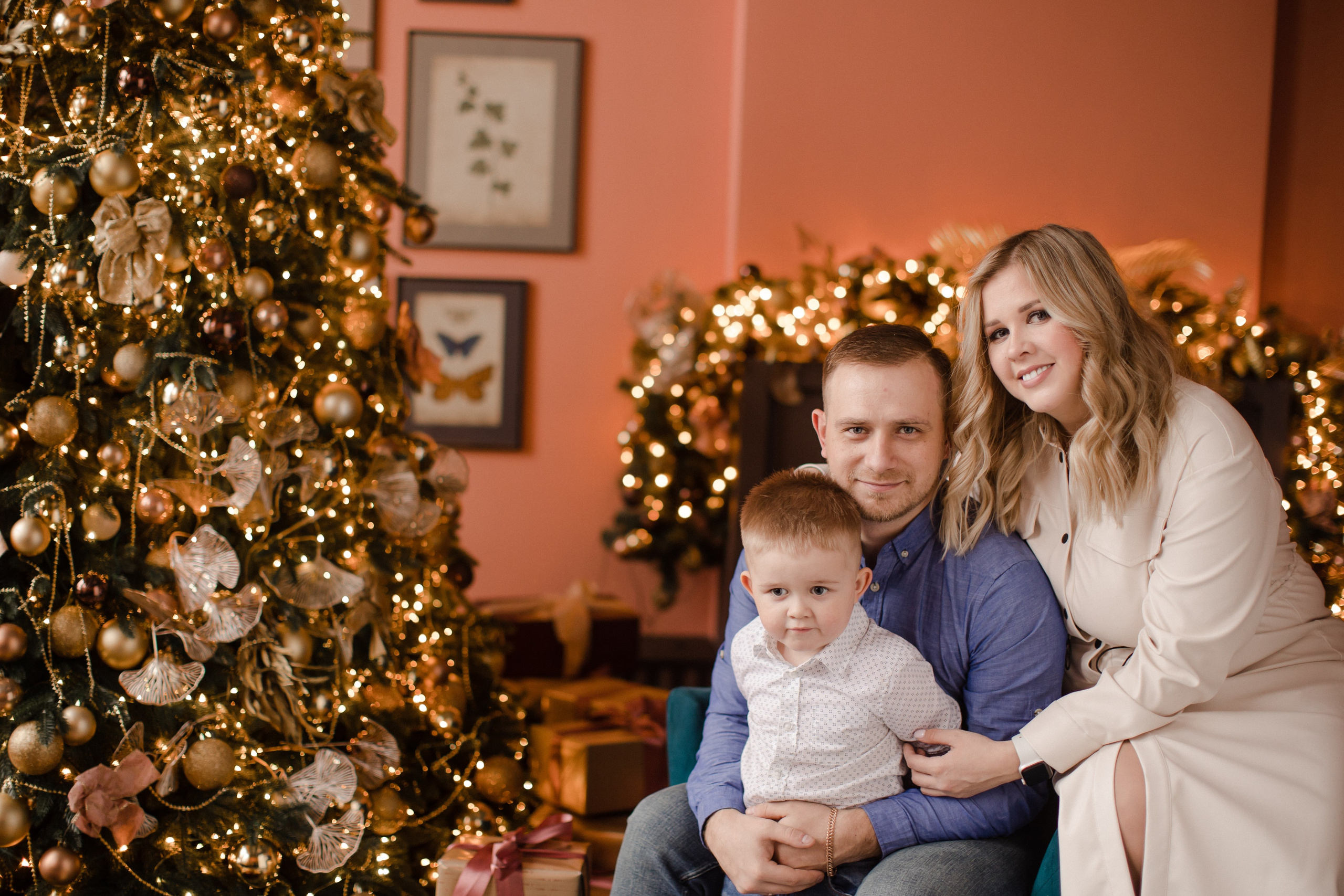 Надя с семьей. Семейный и детский фотограф в Москве Кузьмина Мария