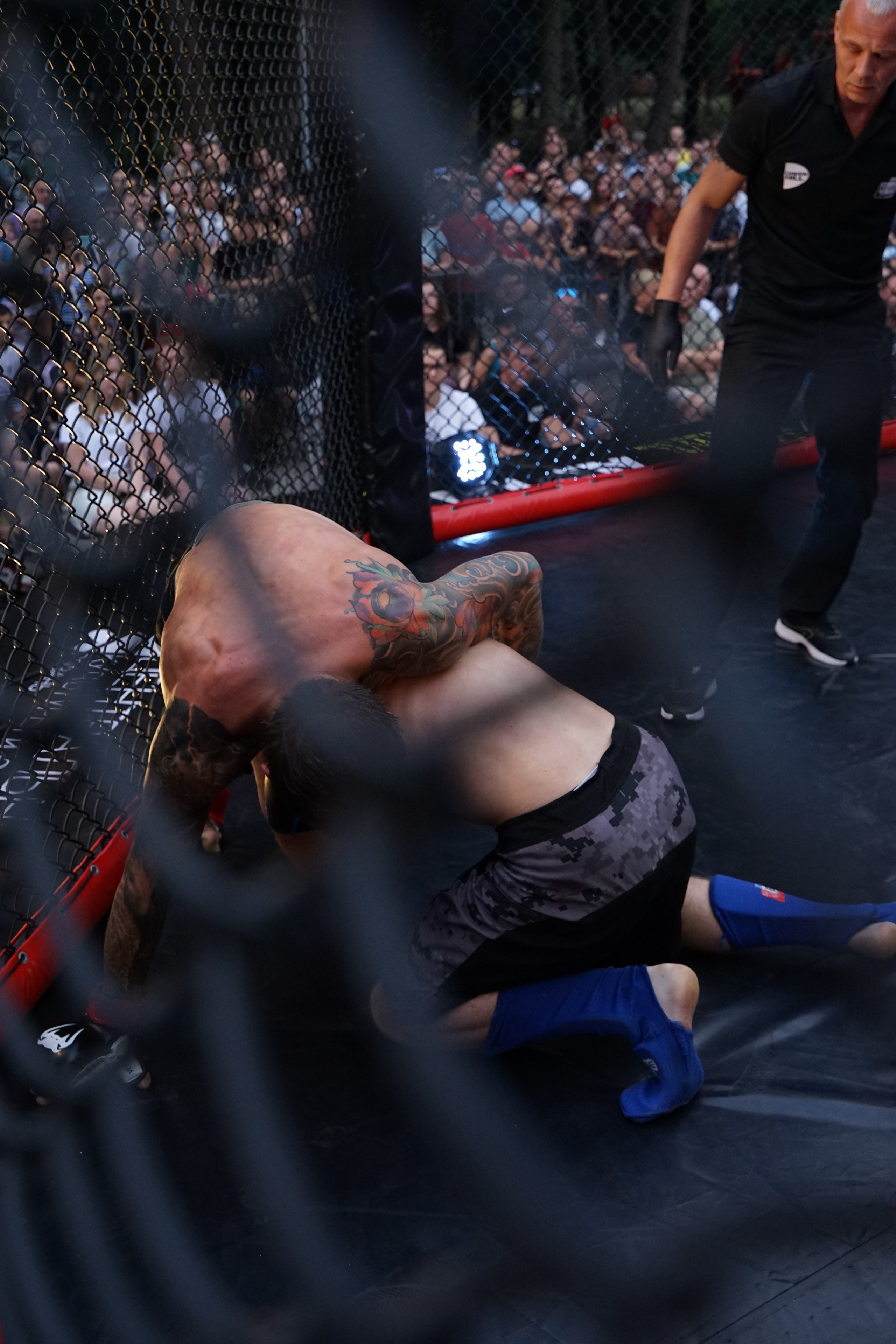 Вечер боев в ЦПКиО. Фотограф Надежда Погребняк | Рязань | Москва