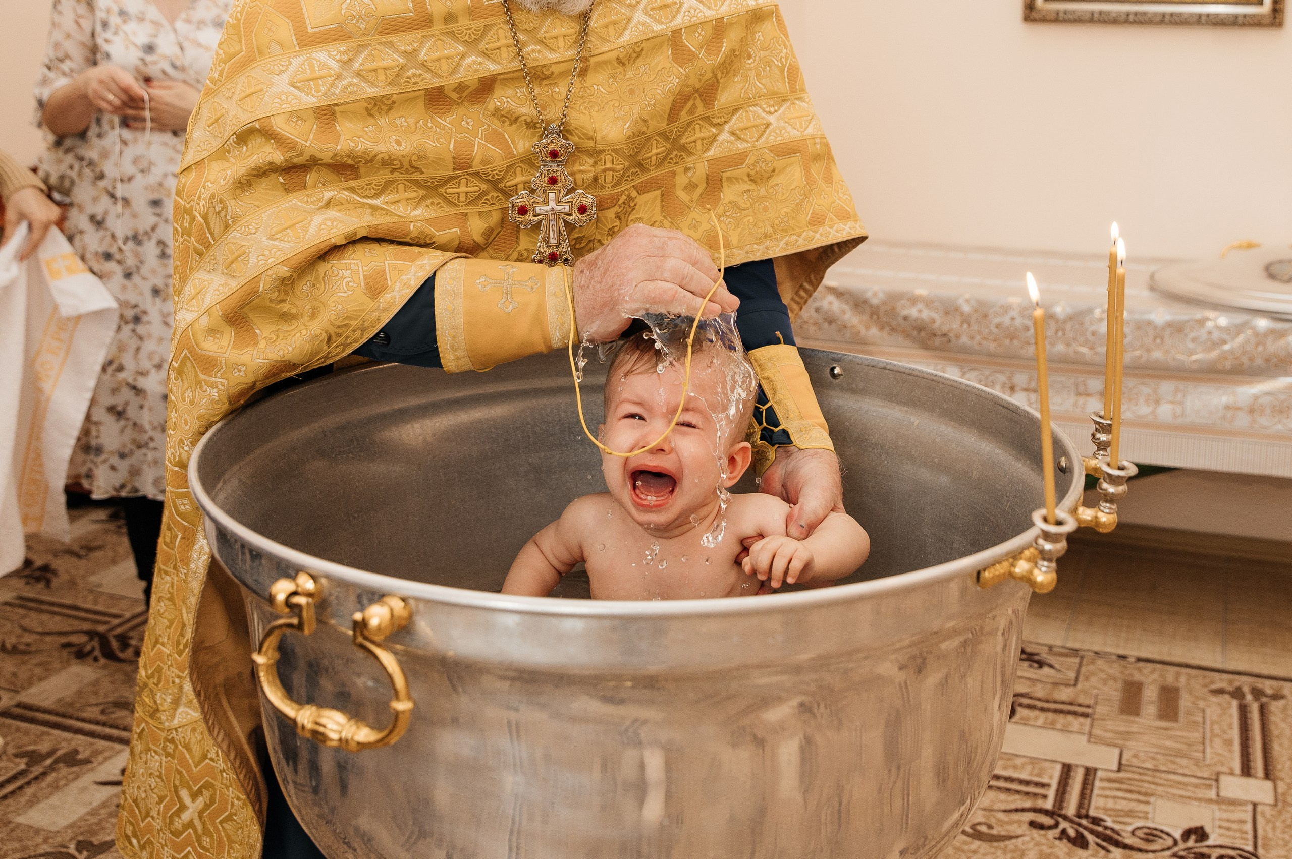 Крещение Алексея. Свадебный и семейный фотограф Кореновск/Краснодар