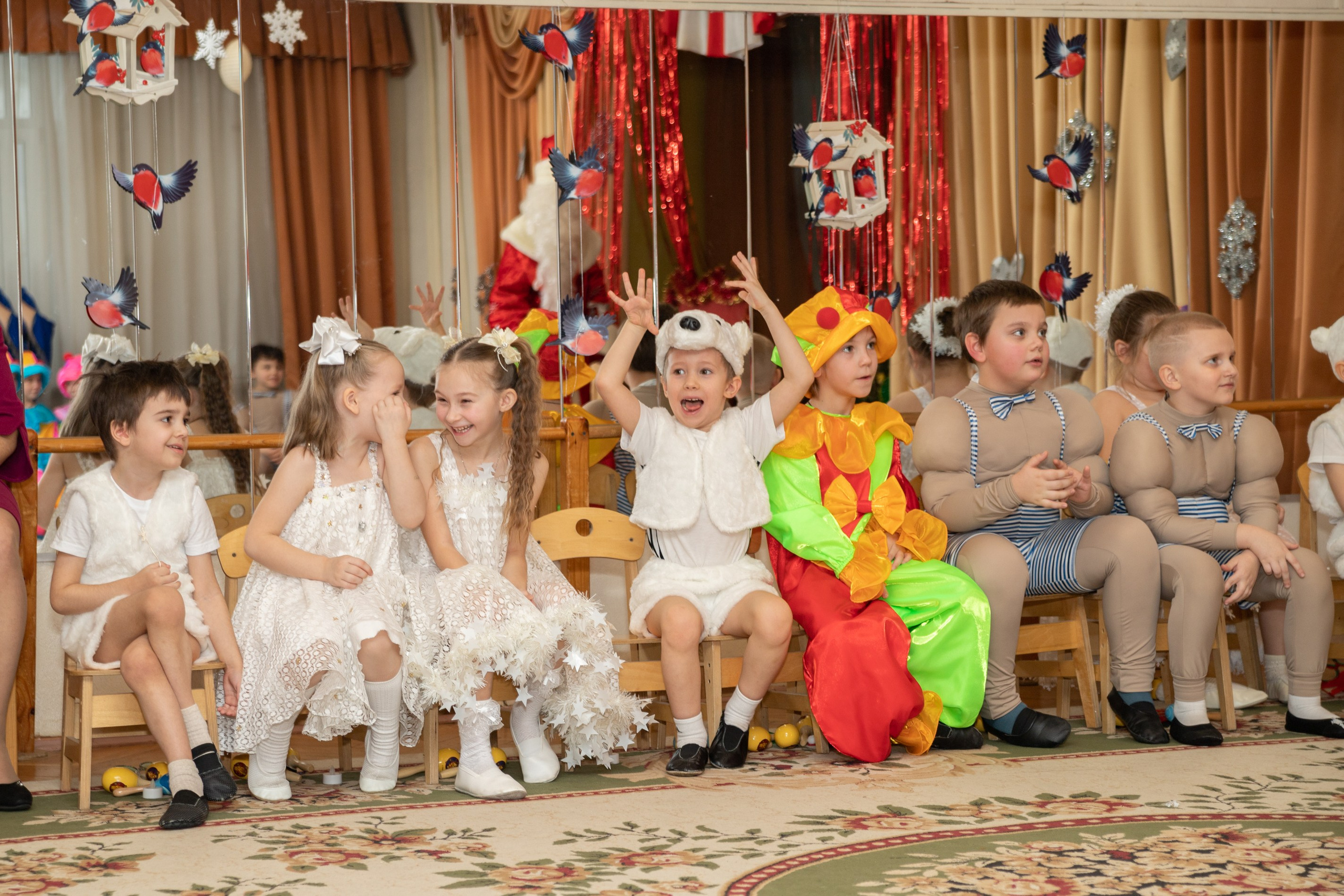 Новогодний утренник в садике. Фотограф-дизайнер, семейный фотограф, фуд-фотограф в Москве и Московской области Лаврова Анна