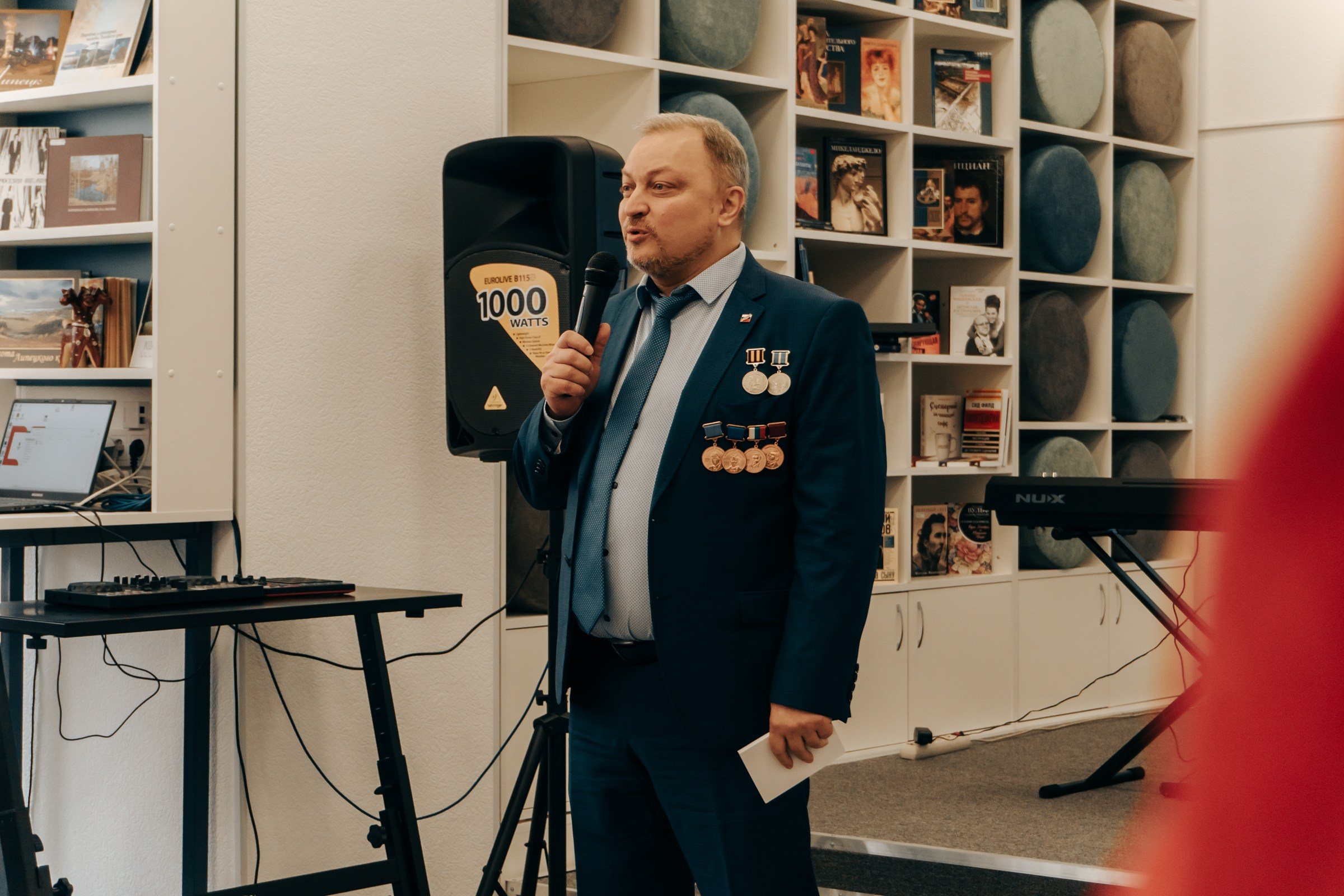 Открытие Бартеневской библиотеки