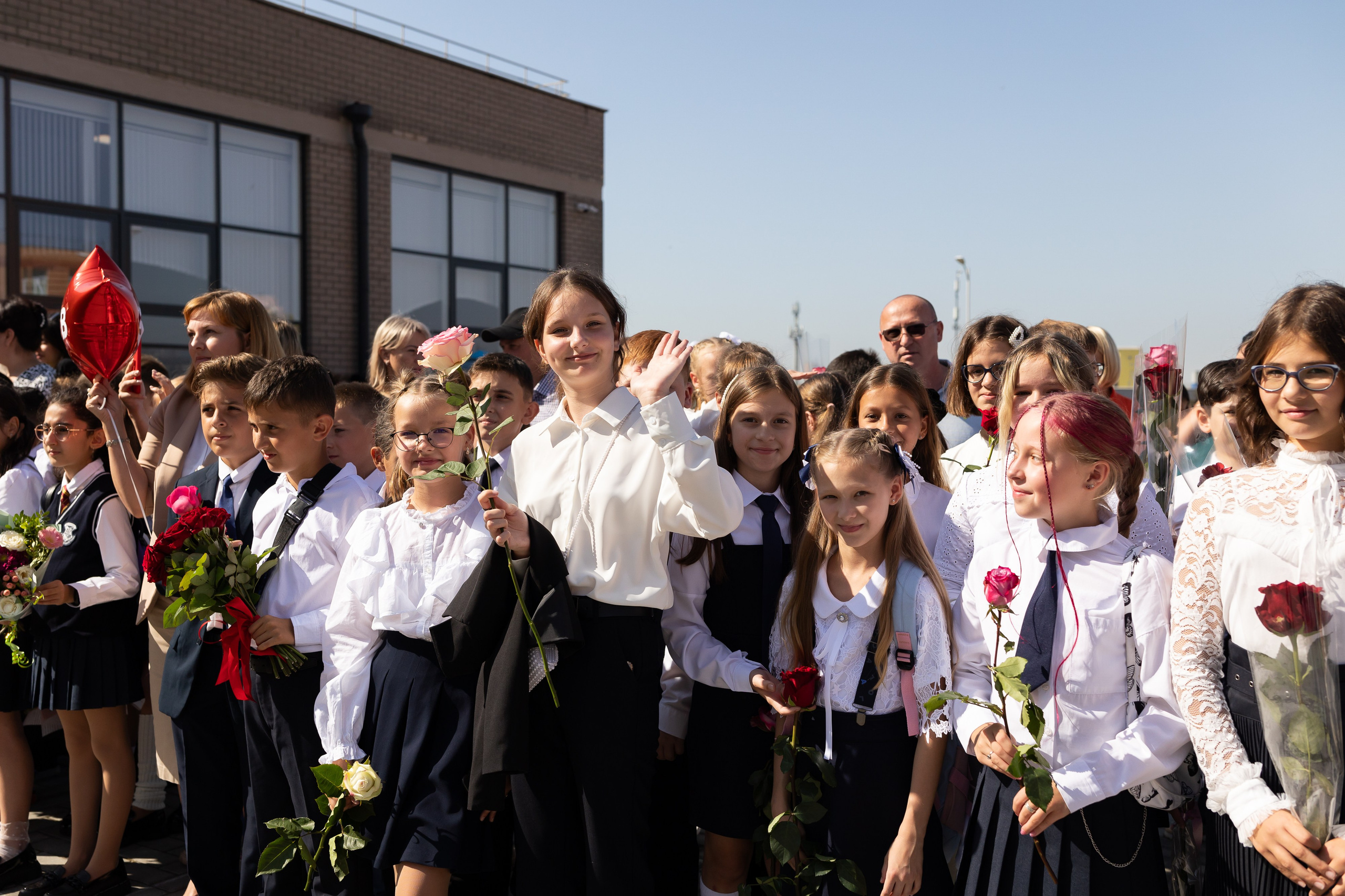 Линейка 1 сентября. Профессиональный Фотограф в Москве Андрей Славнов