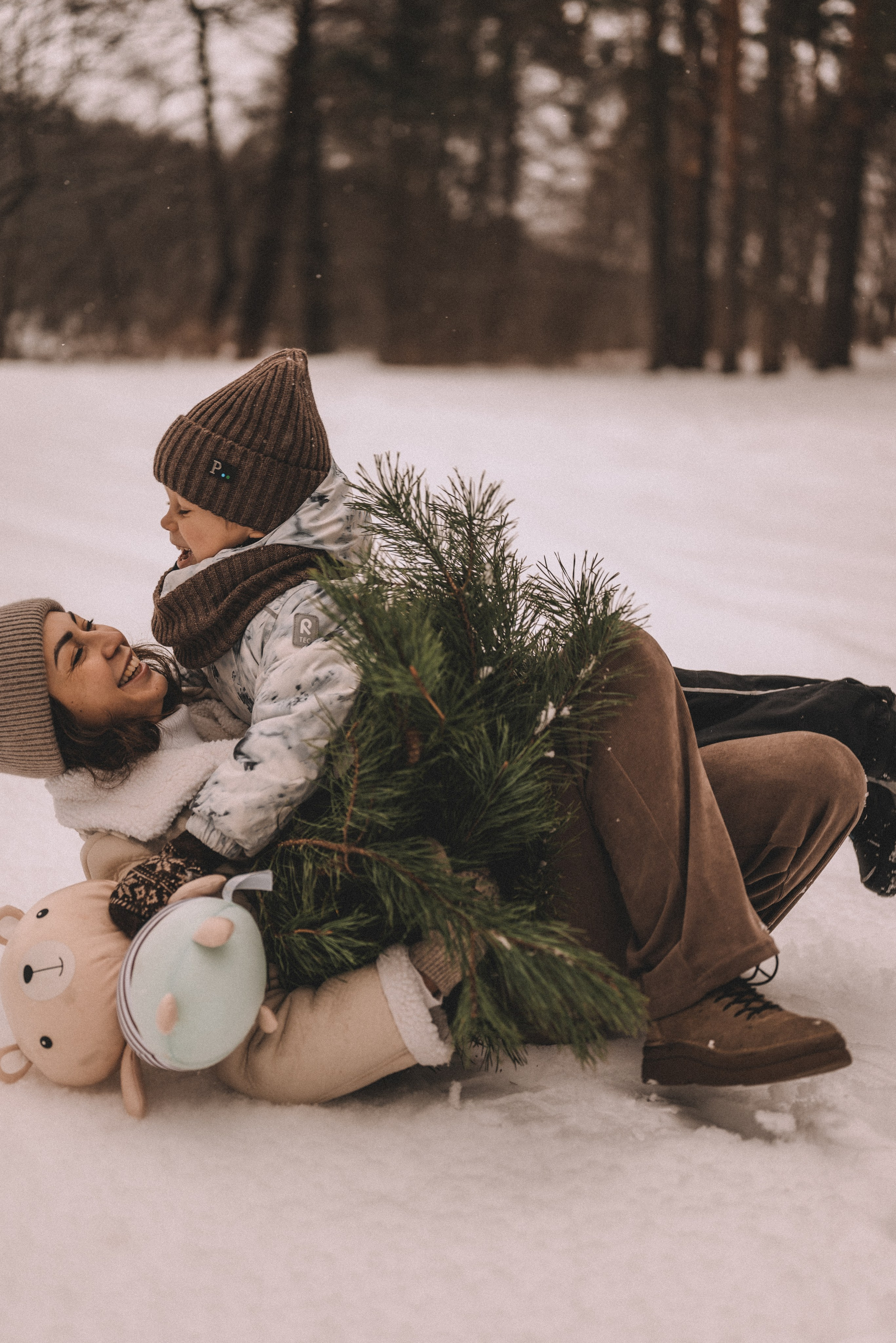 Сергей и Наталья с Ксюшей и Максимом. Фотограф Кристина Пархоменко