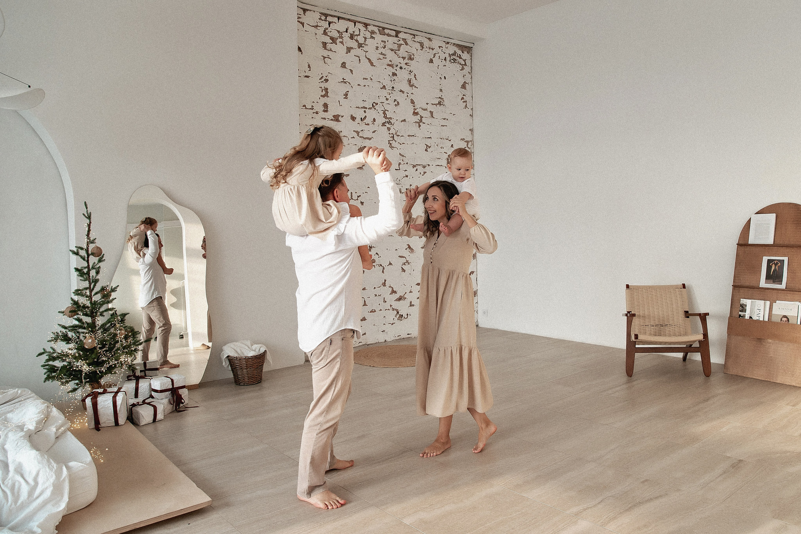 Семейное рождество. Детский и семейный фотограф в Красноярске Юлия Бирюкова