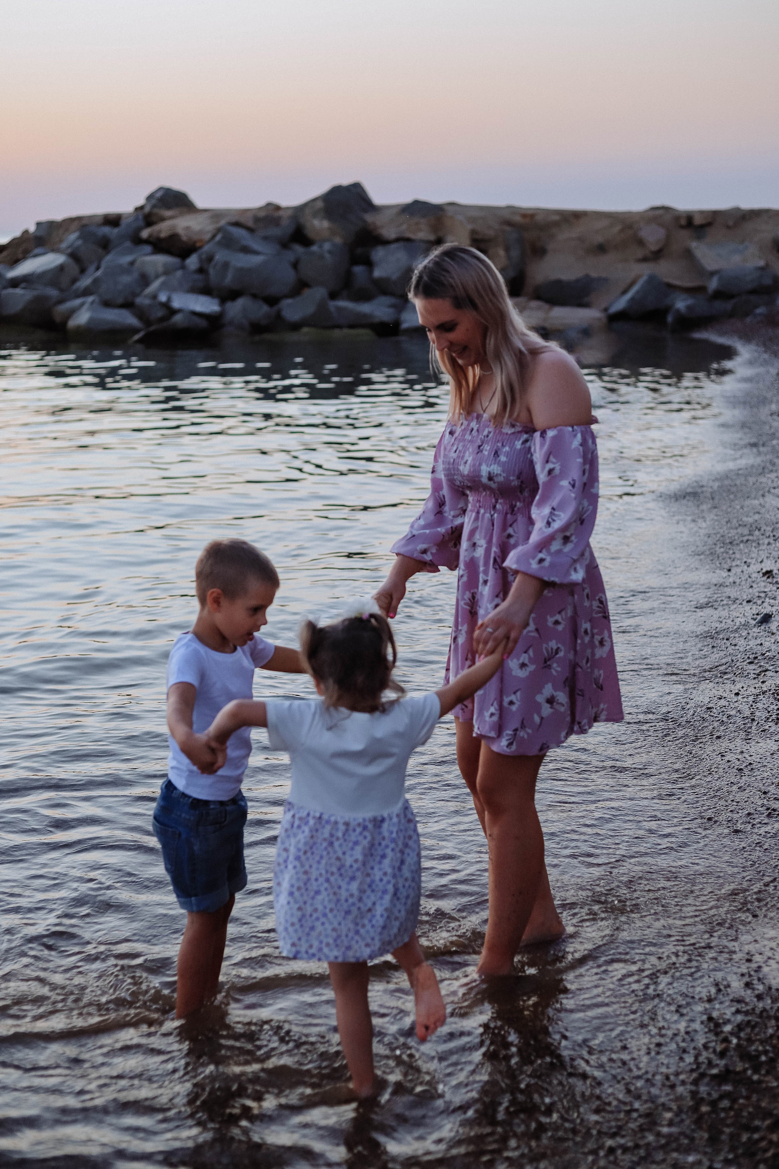 Ника и Тёма фотосессия на море. Женский/Детский фотограф в Симферополе Вероника Слепогина