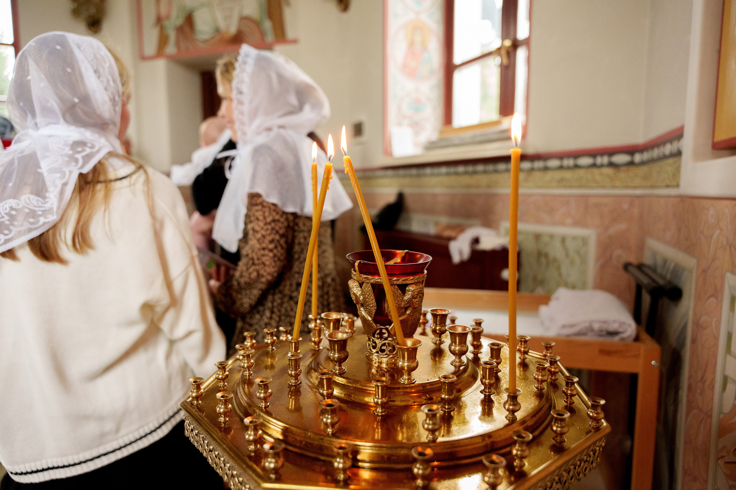 Крещение Полины. Фотограф Юлия Попова