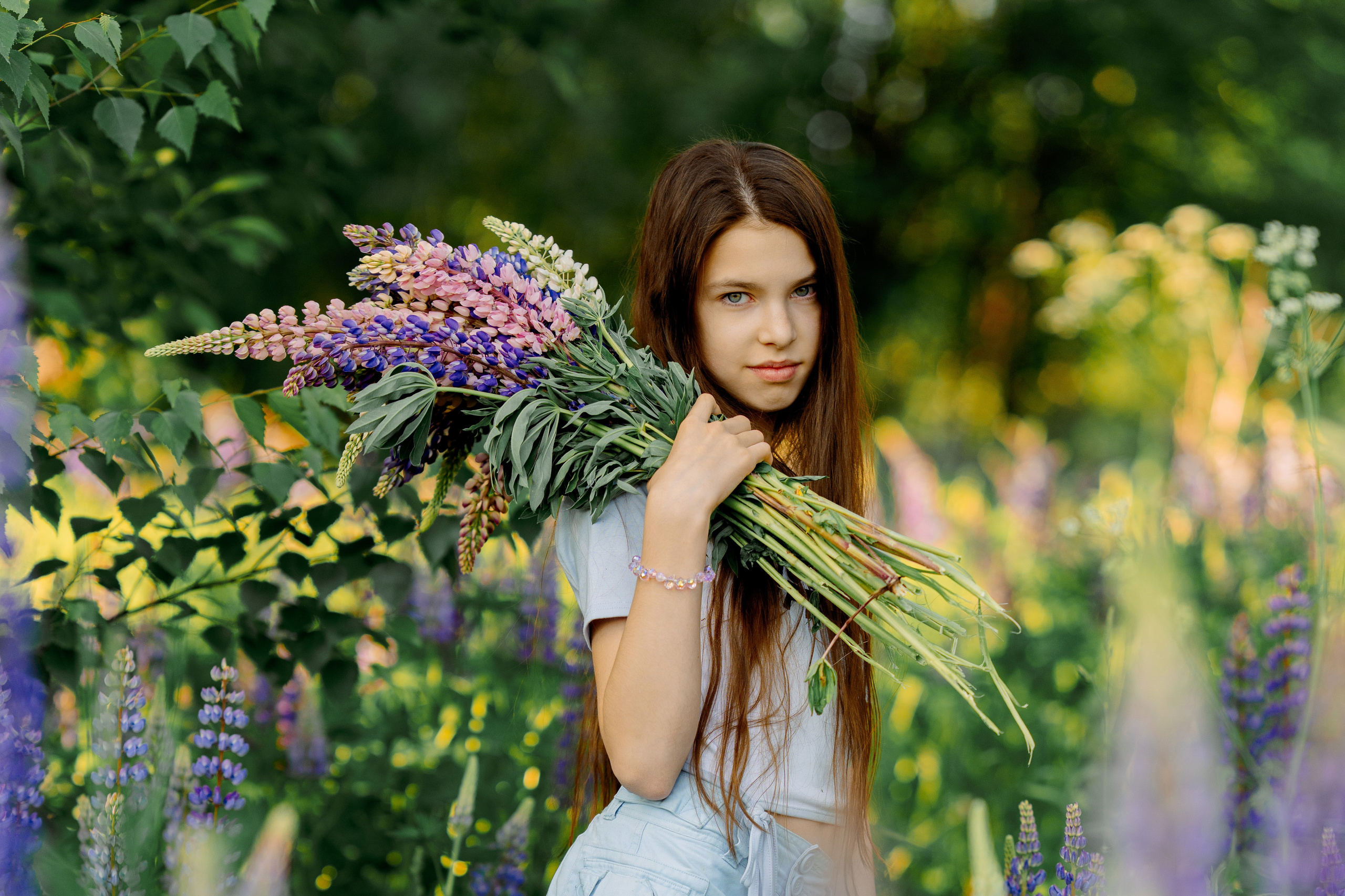 Люпины. Фотограф Юлия Попова