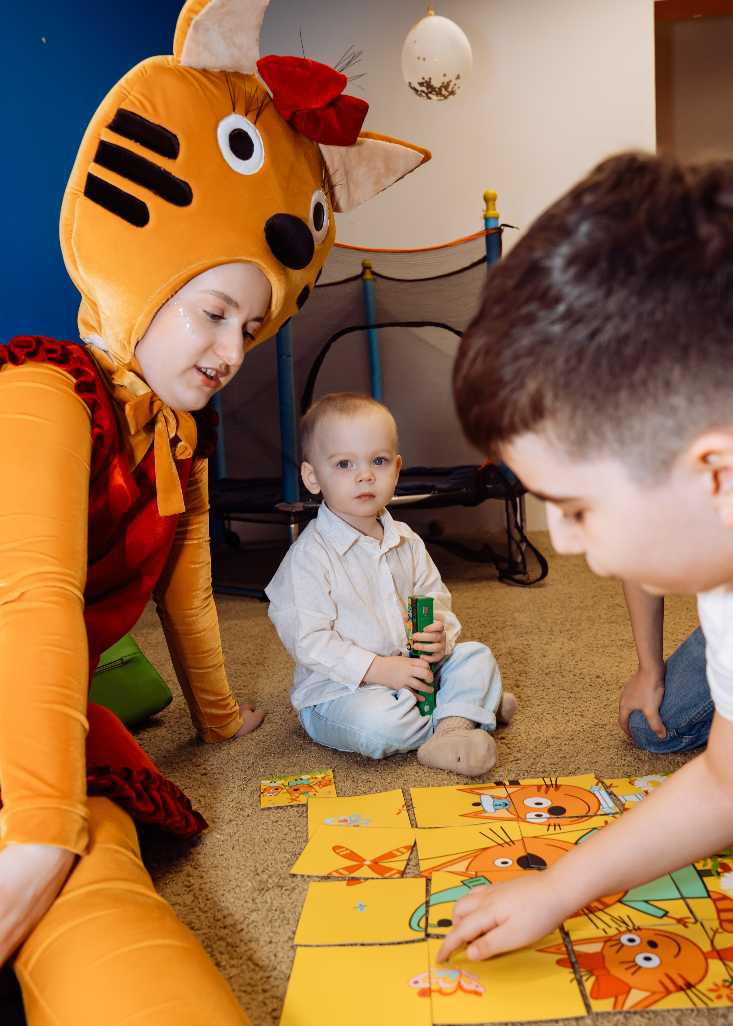 Карамелька в гостях у Романа. Крамер Юлиана детский и семейный фотограф