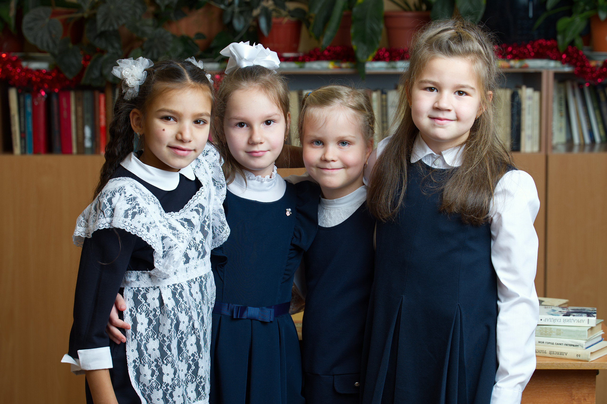 Фотосъемка для выпускных альбомов в начальной школе. Выпускные альбомы для школы и детского сада в СПб и ЛО