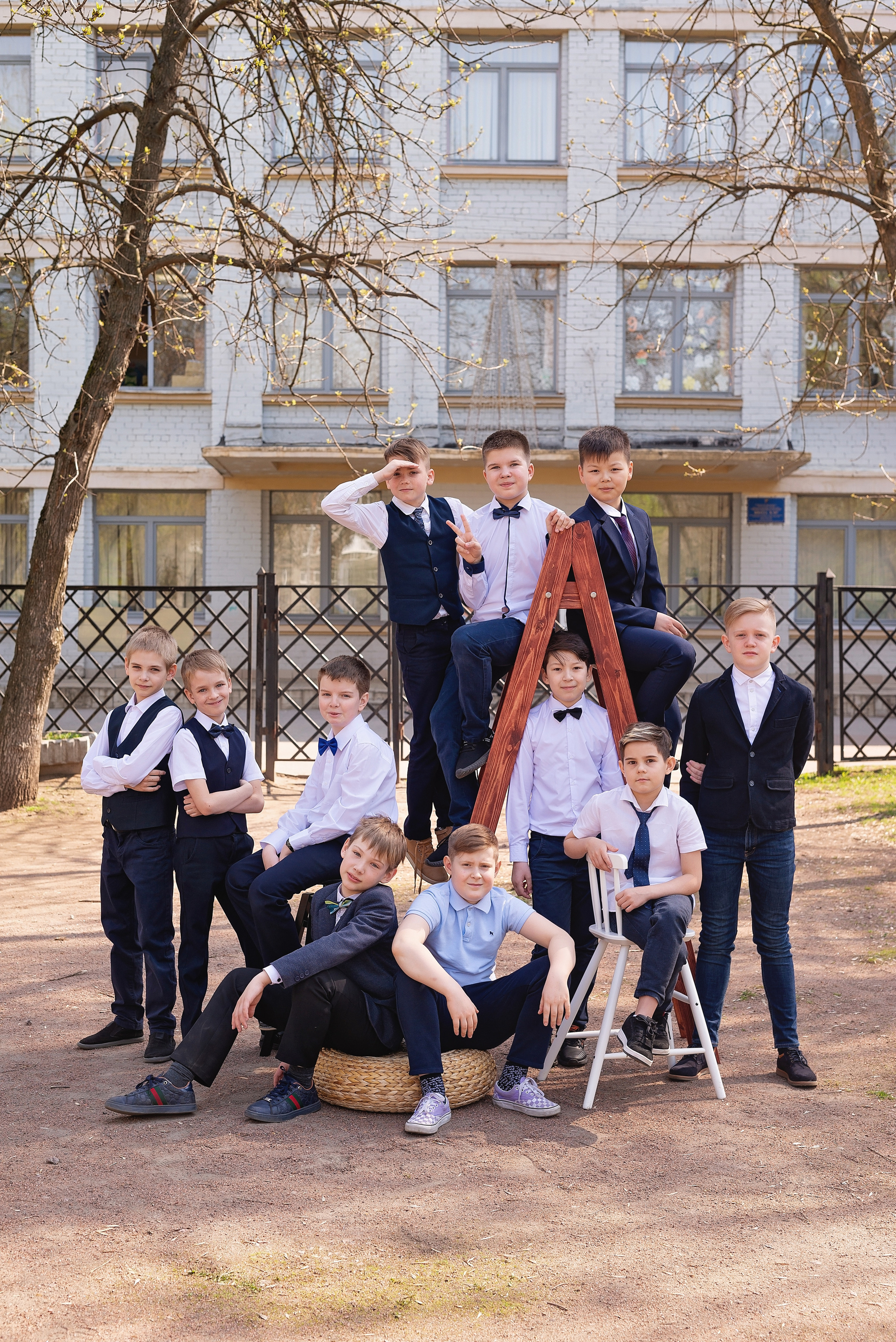 Фотосъемка для выпускных альбомов в начальной школе. Выпускные альбомы для школы и детского сада в СПб и ЛО