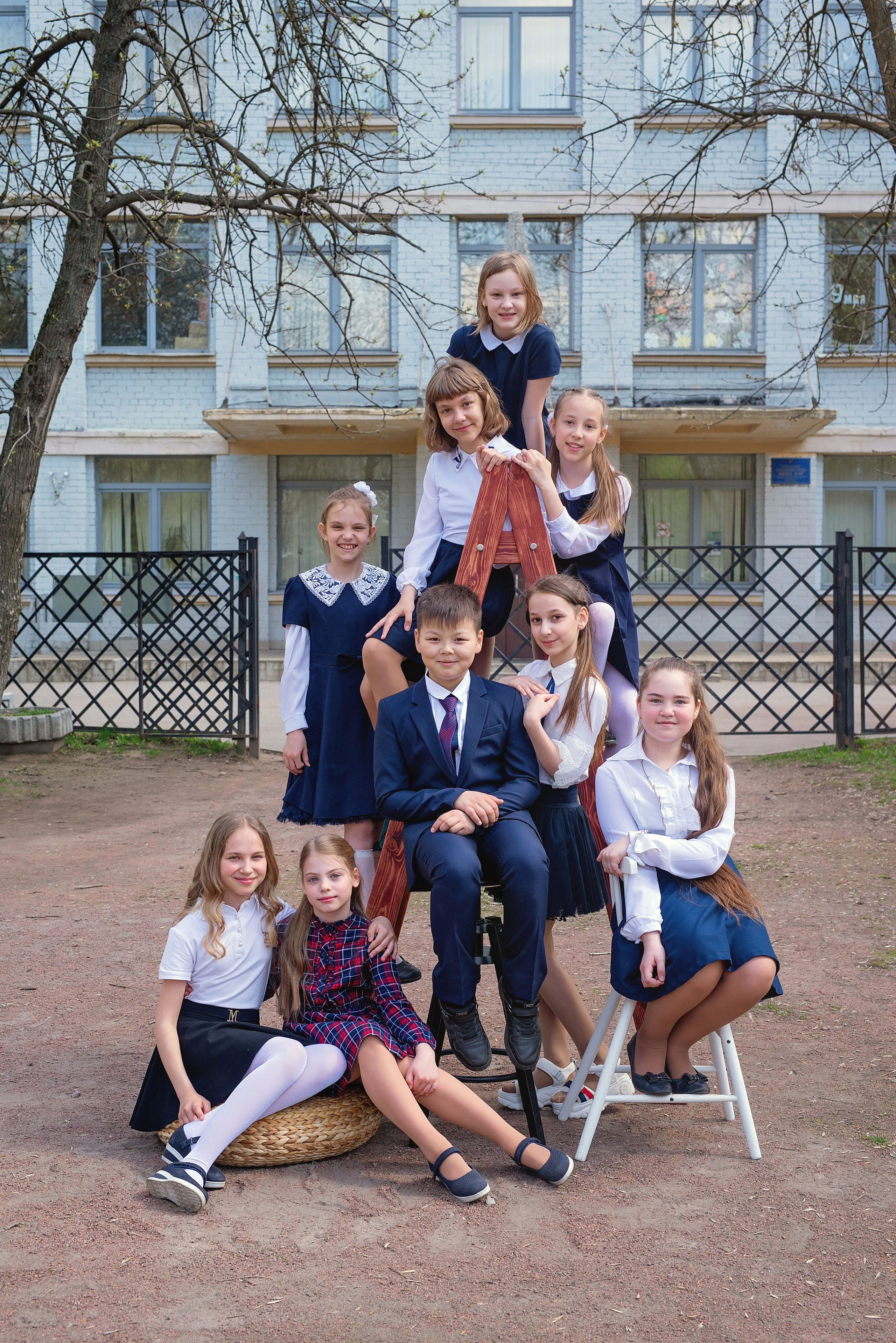 Фотосъемка для выпускных альбомов в начальной школе. Выпускные альбомы для школы и детского сада в СПб и ЛО