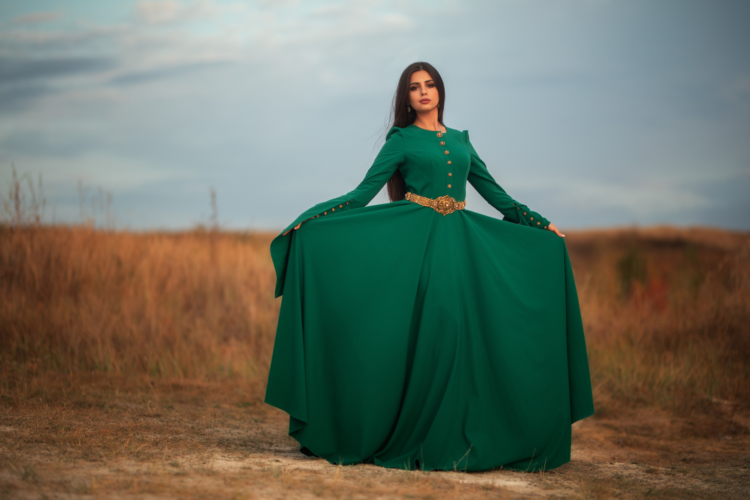 Вечерняя съемка с Джулией на природе в формате для «себя»