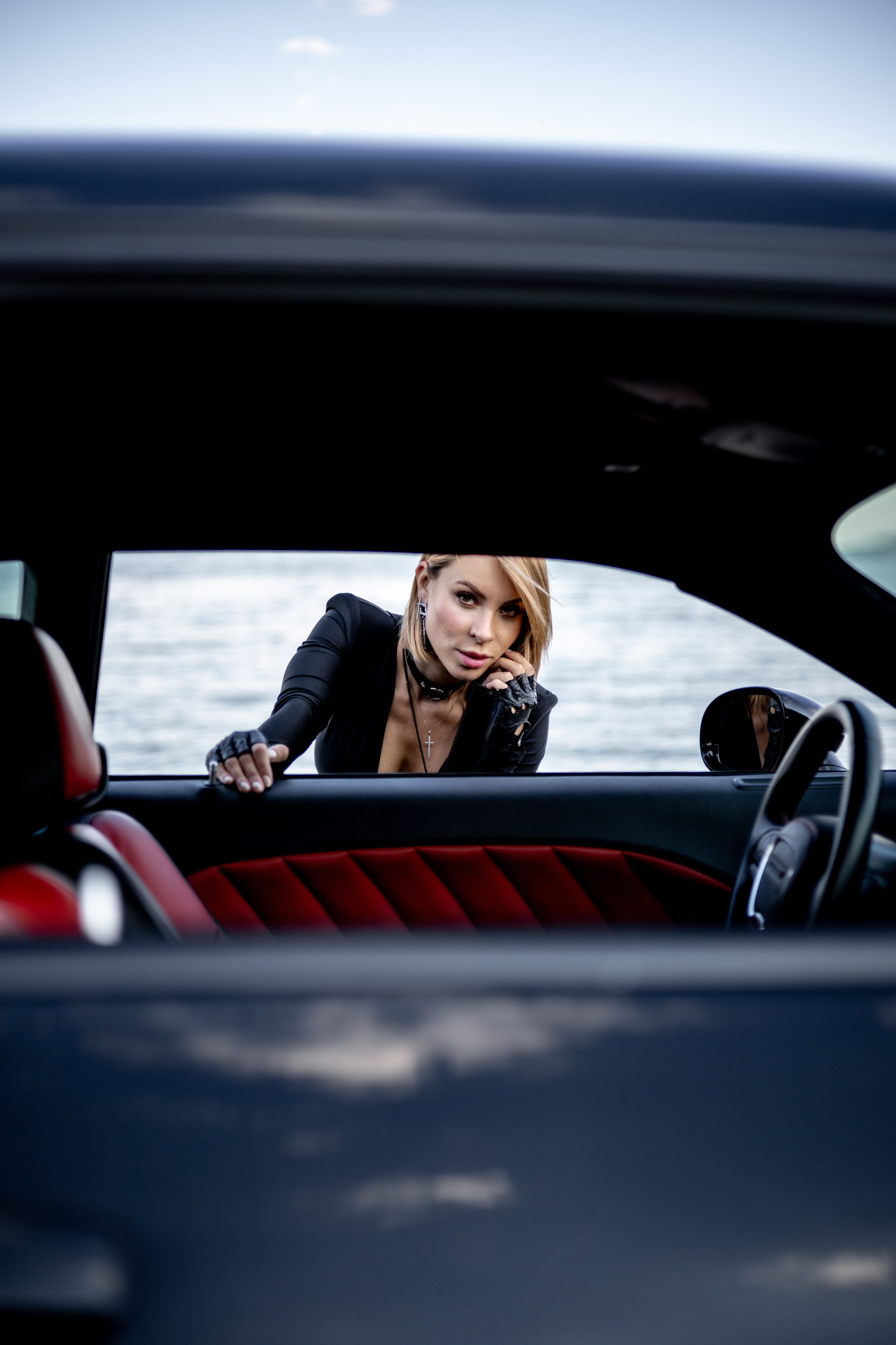 Съемки на улице. Анна Злищева