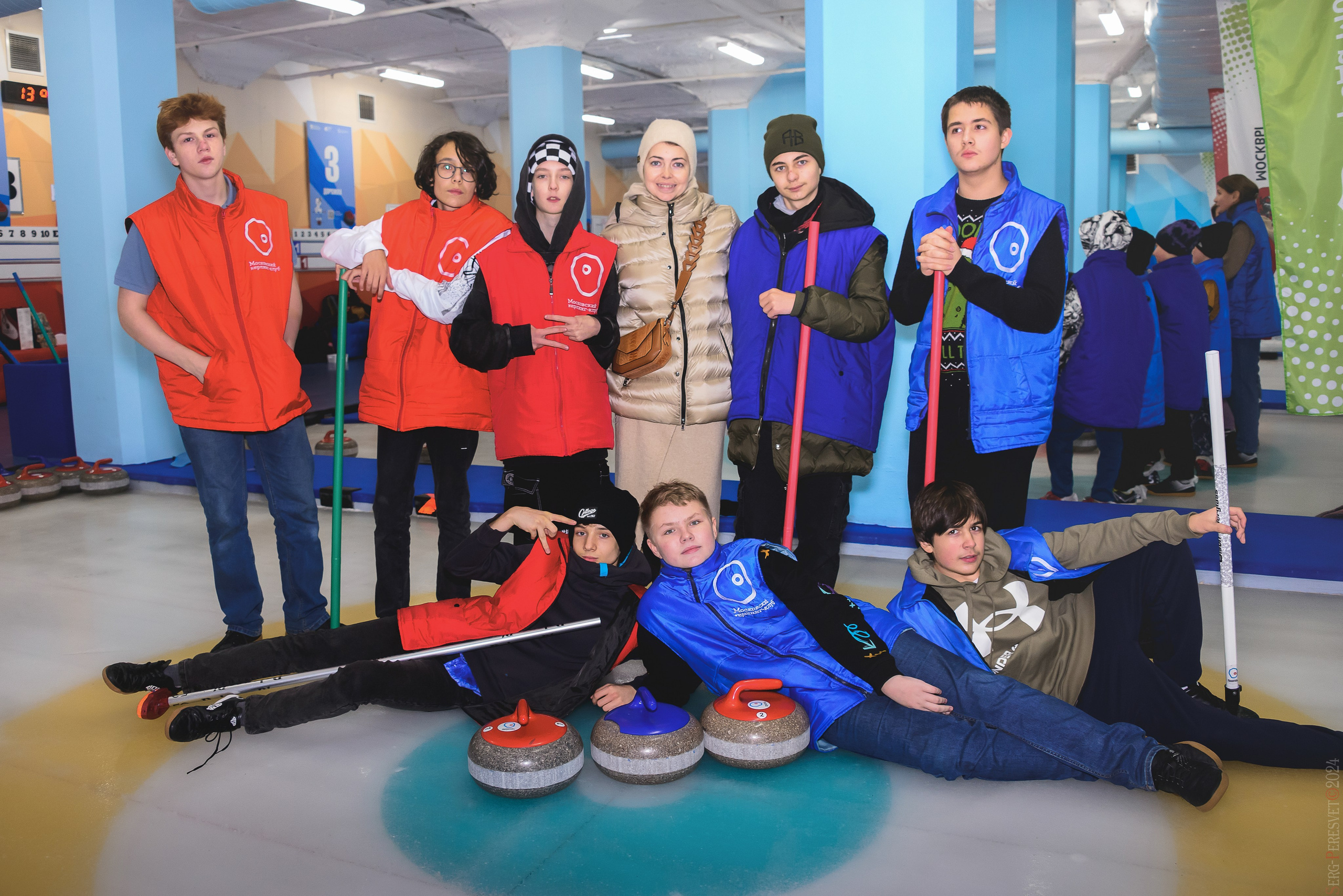 Кёрлинг, детский день рождения, Московский кёрлинг клуб. Ваш фотограф на праздник в Москве, Раменском, Жуковском, Люберцах