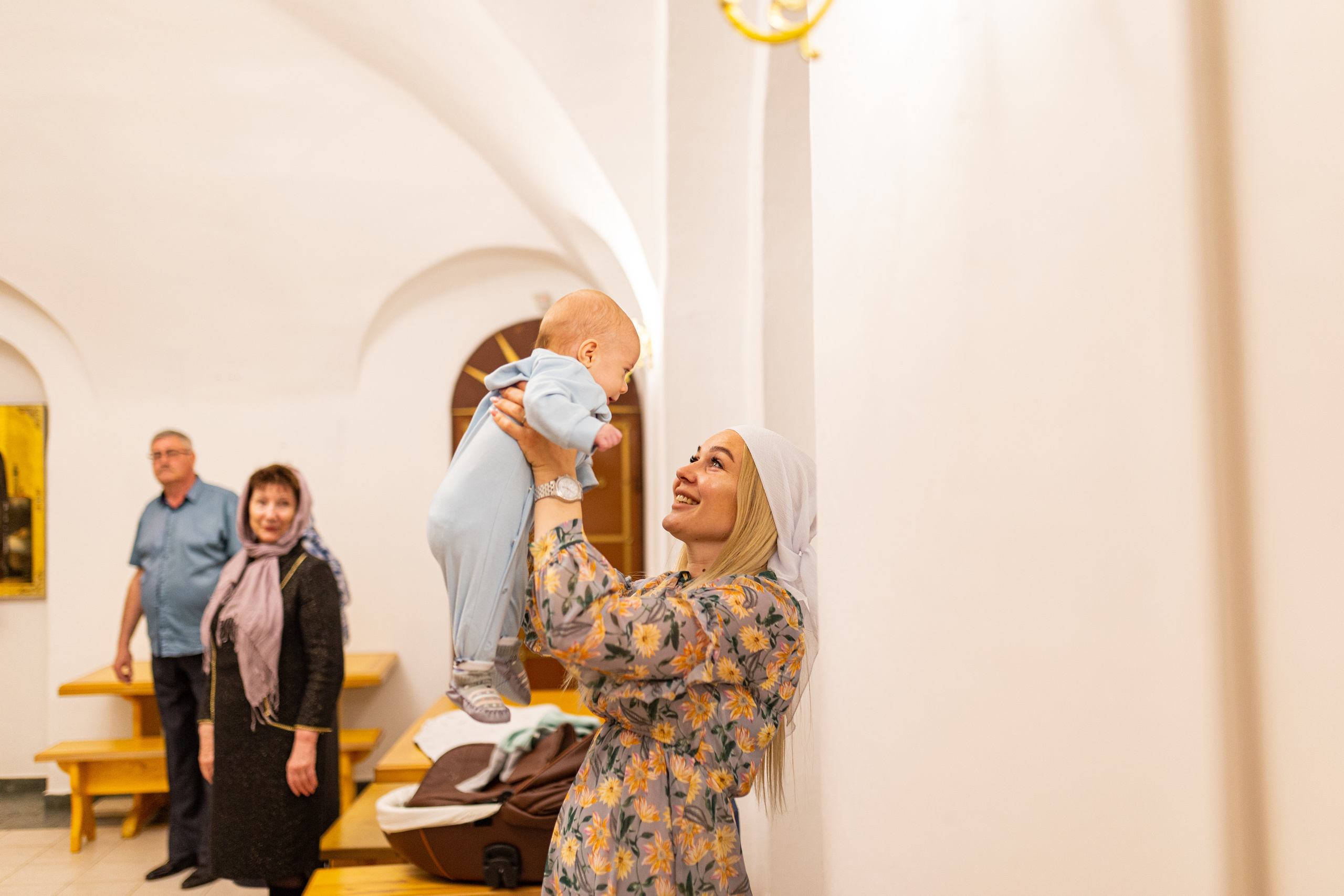 Таинство крещения Кирилла. Свадебный и семейный фотограф в Калуге Александра Борис