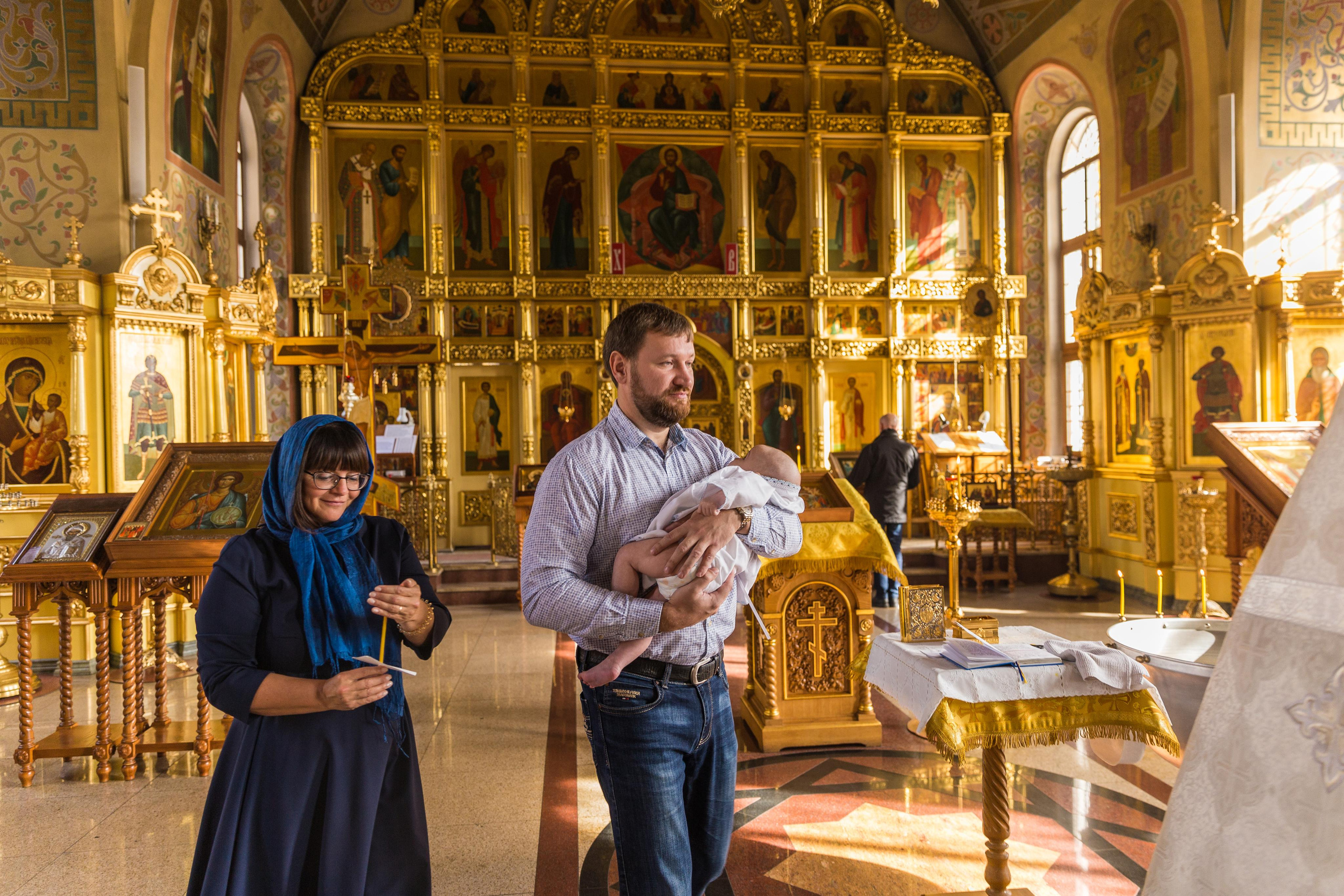 Крестины Максима. Свадебный и семейный фотограф в Калуге Александра Борис