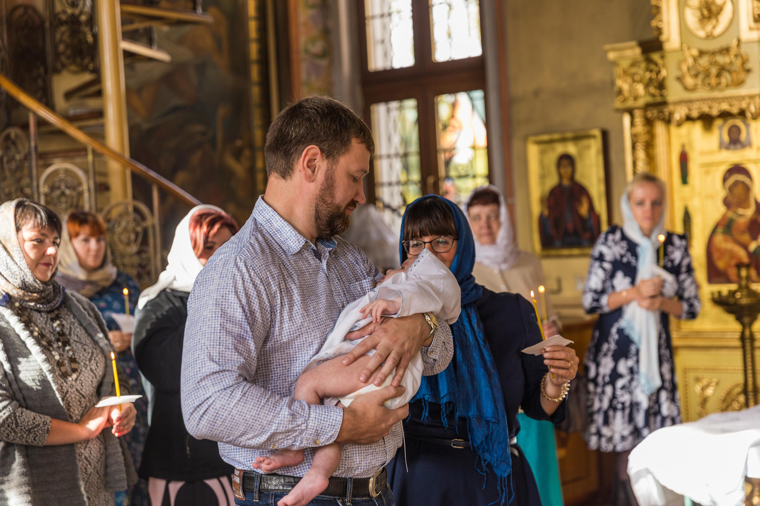 Крестины Максима. Свадебный и семейный фотограф в Калуге Александра Борис