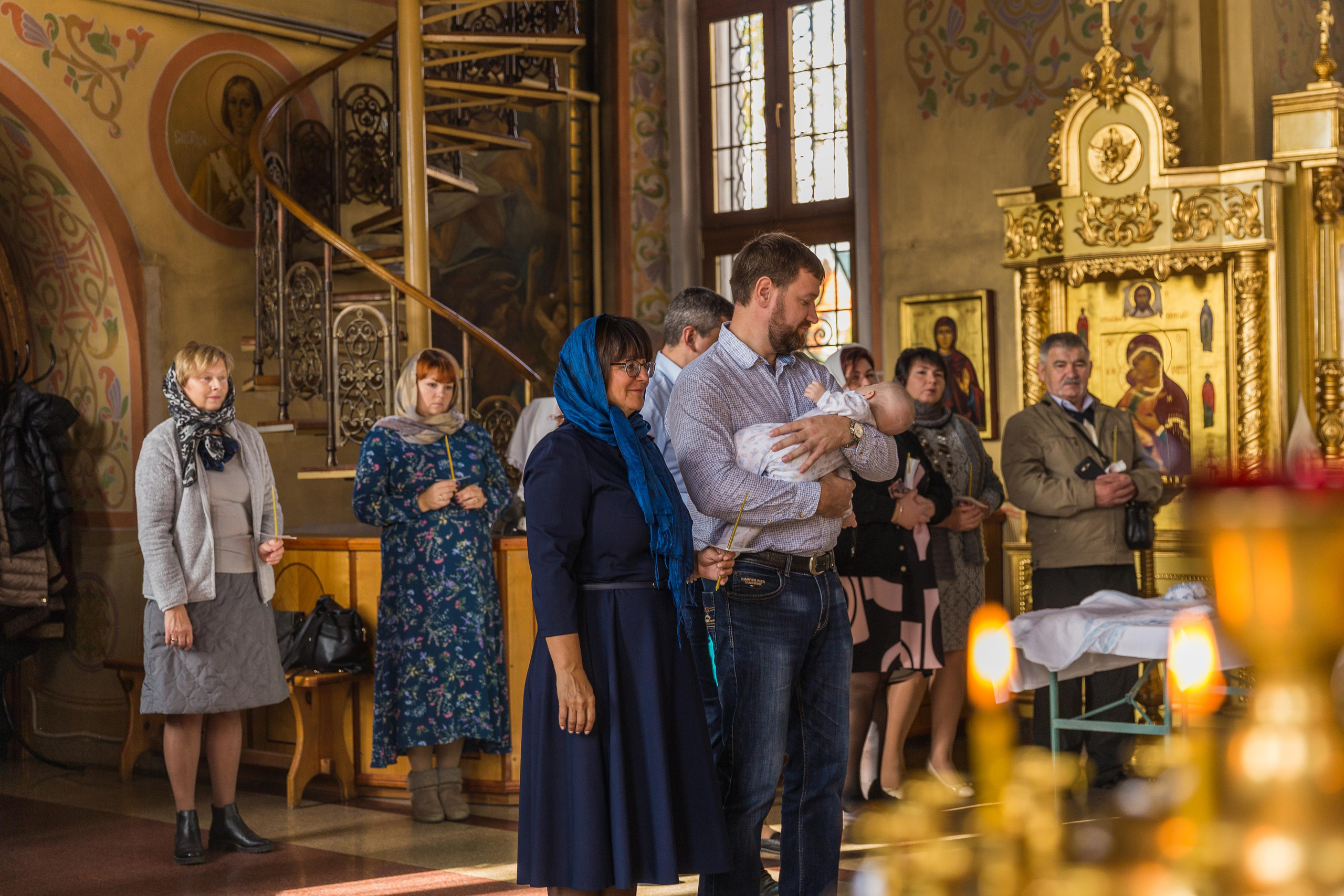 Крестины Максима. Свадебный и семейный фотограф в Калуге Александра Борис