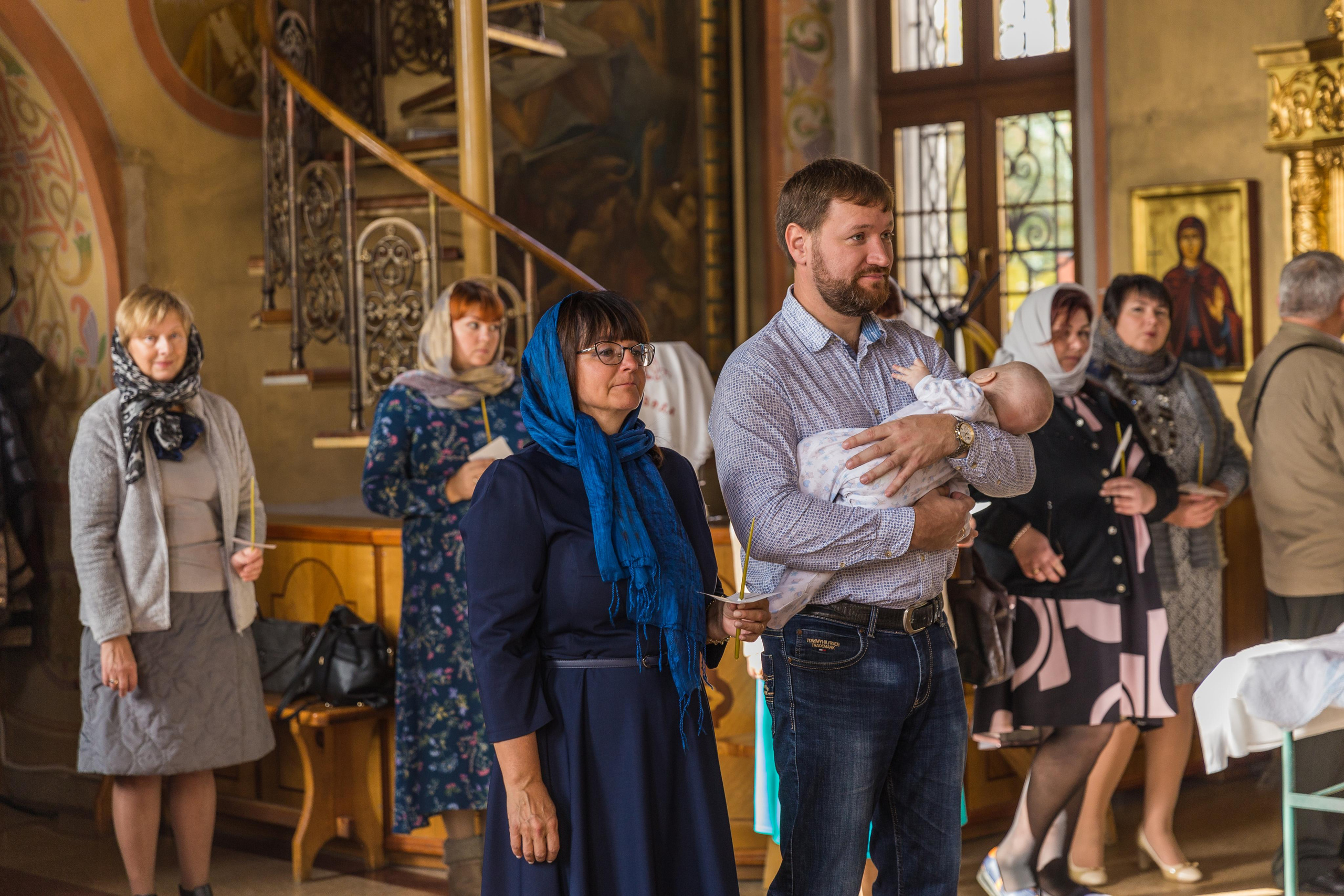 Крестины Максима. Свадебный и семейный фотограф в Калуге Александра Борис