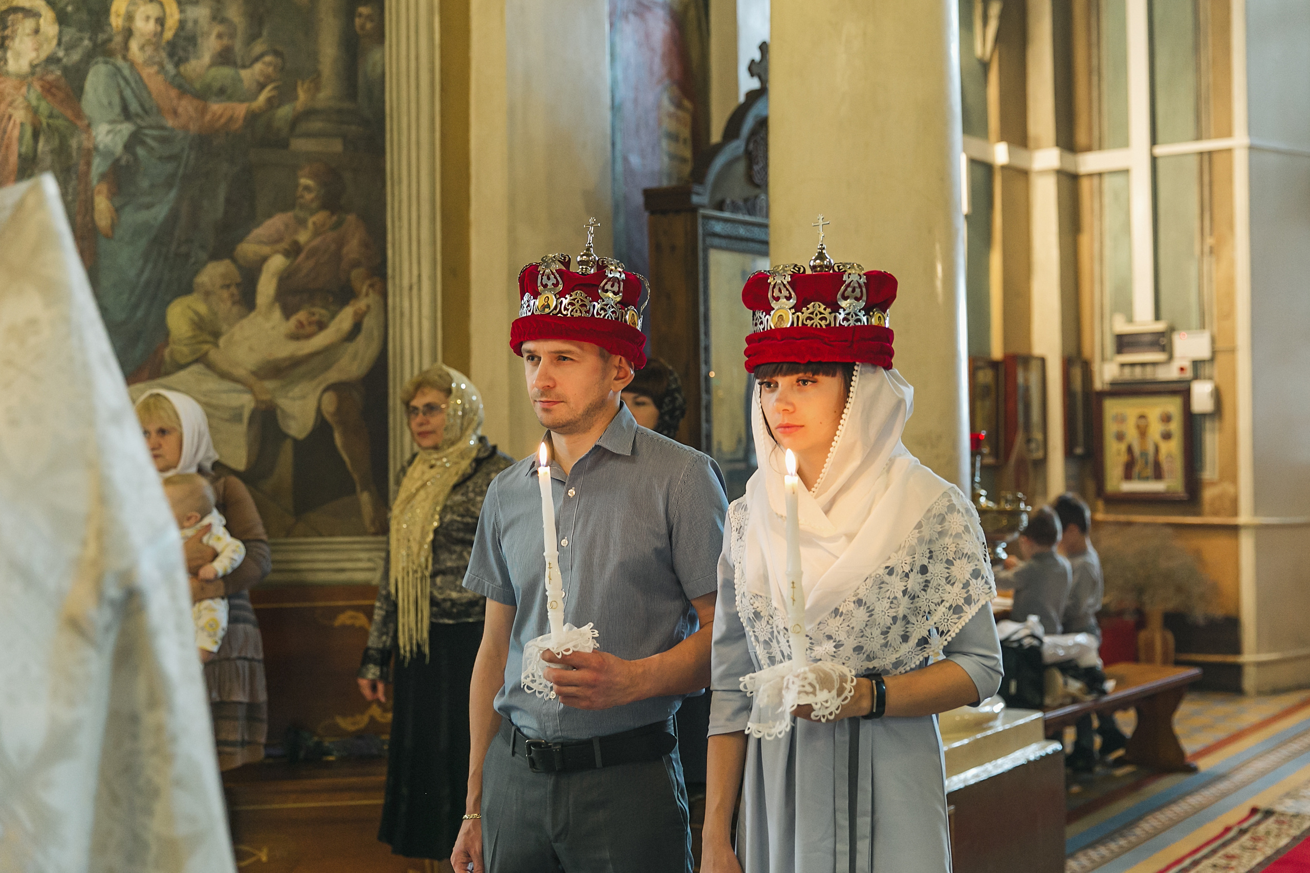 Венчание в Гребнево. Свадебный и семейный фотограф в Калуге Александра Борис