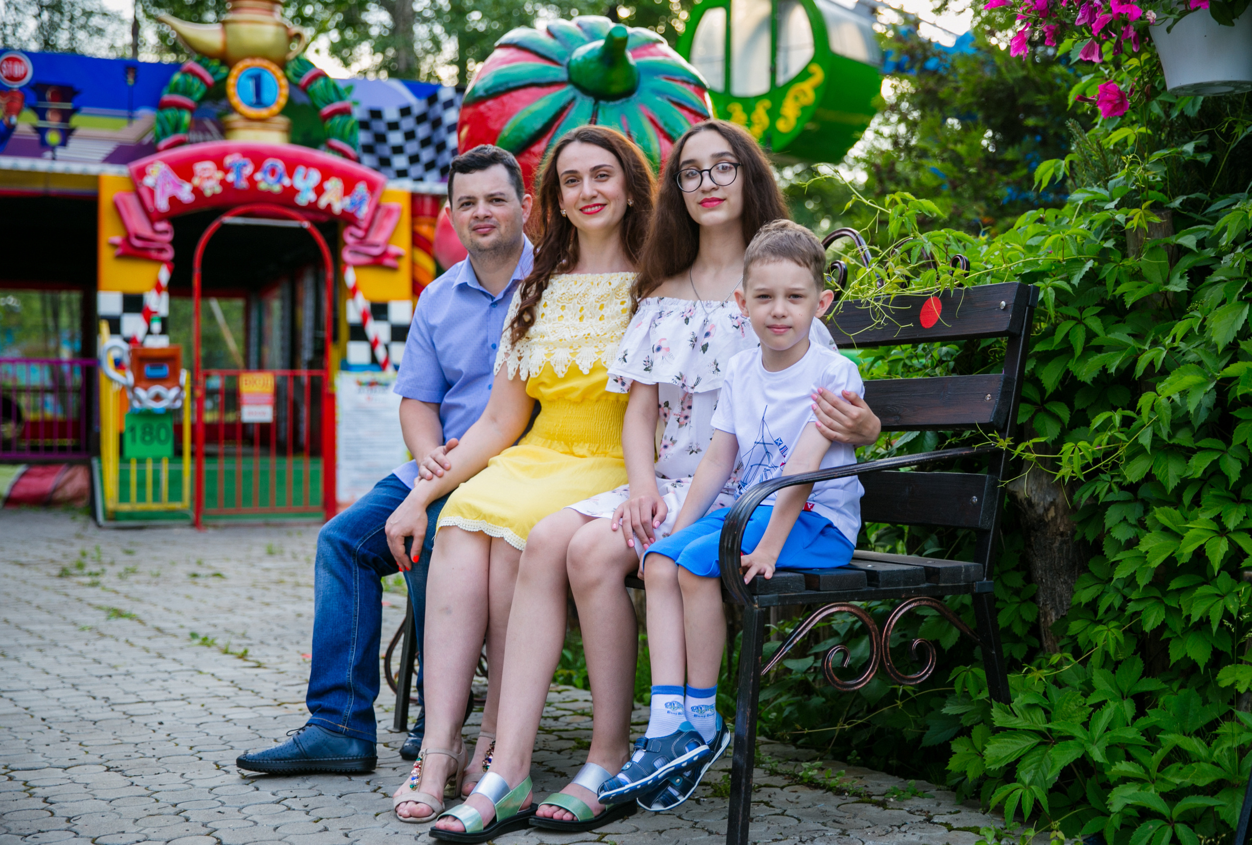 Семейная фотосессия Евгения и Валентины, Мытищи. Свадебный и семейный фотограф в Калуге Александра Борис