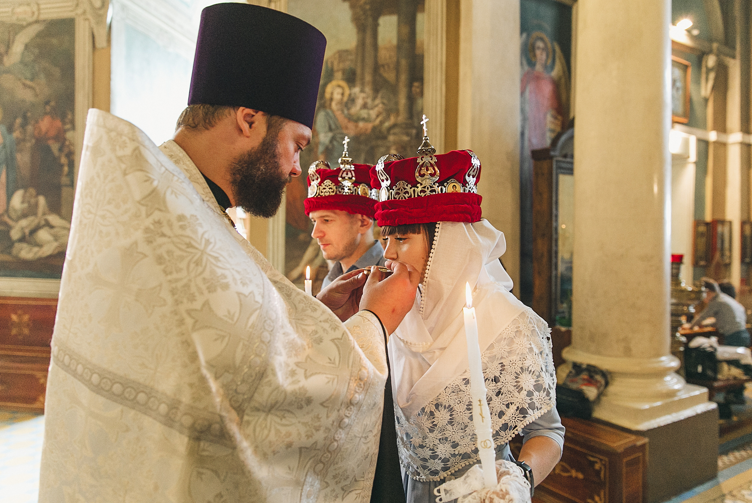 Венчание в Гребнево. Свадебный и семейный фотограф в Калуге Александра Борис