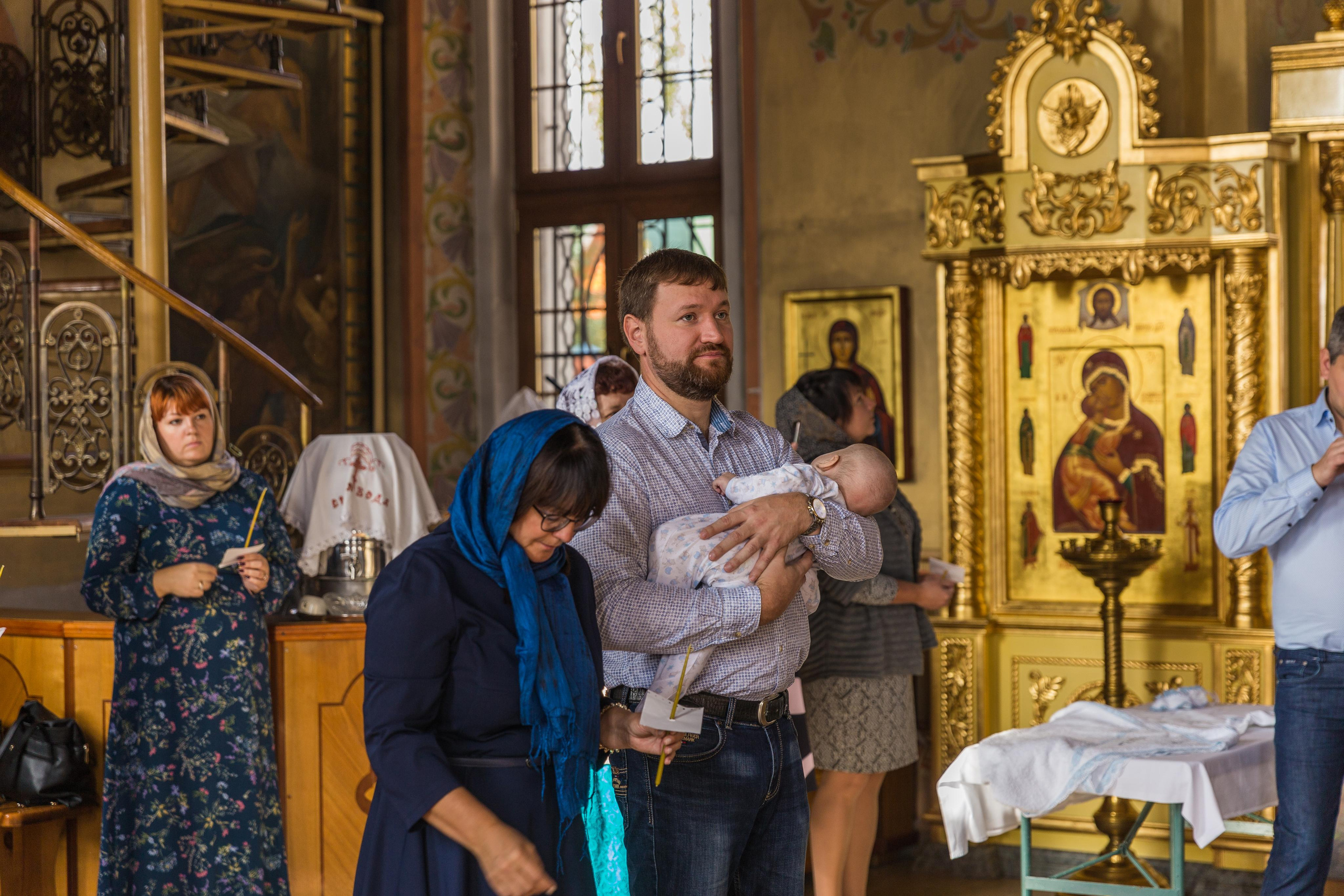Крестины Максима. Свадебный и семейный фотограф в Калуге Александра Борис