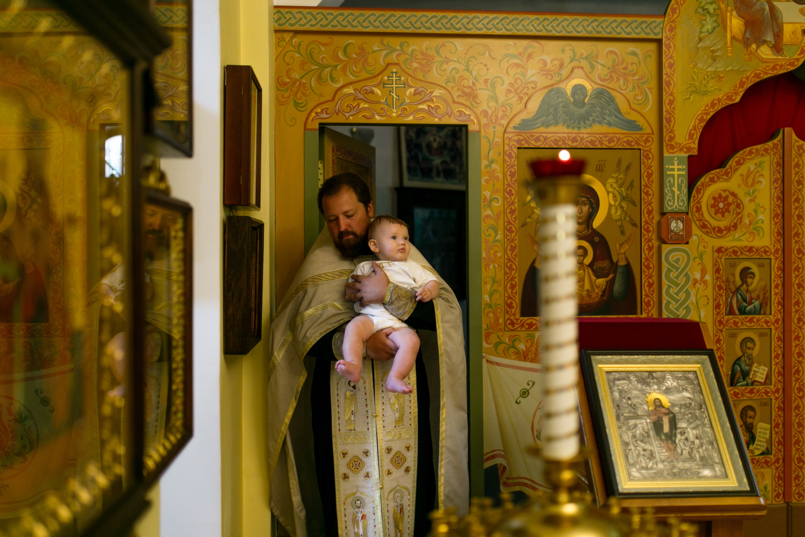 Крестины Егора. Свадебный и семейный фотограф в Калуге Александра Борис
