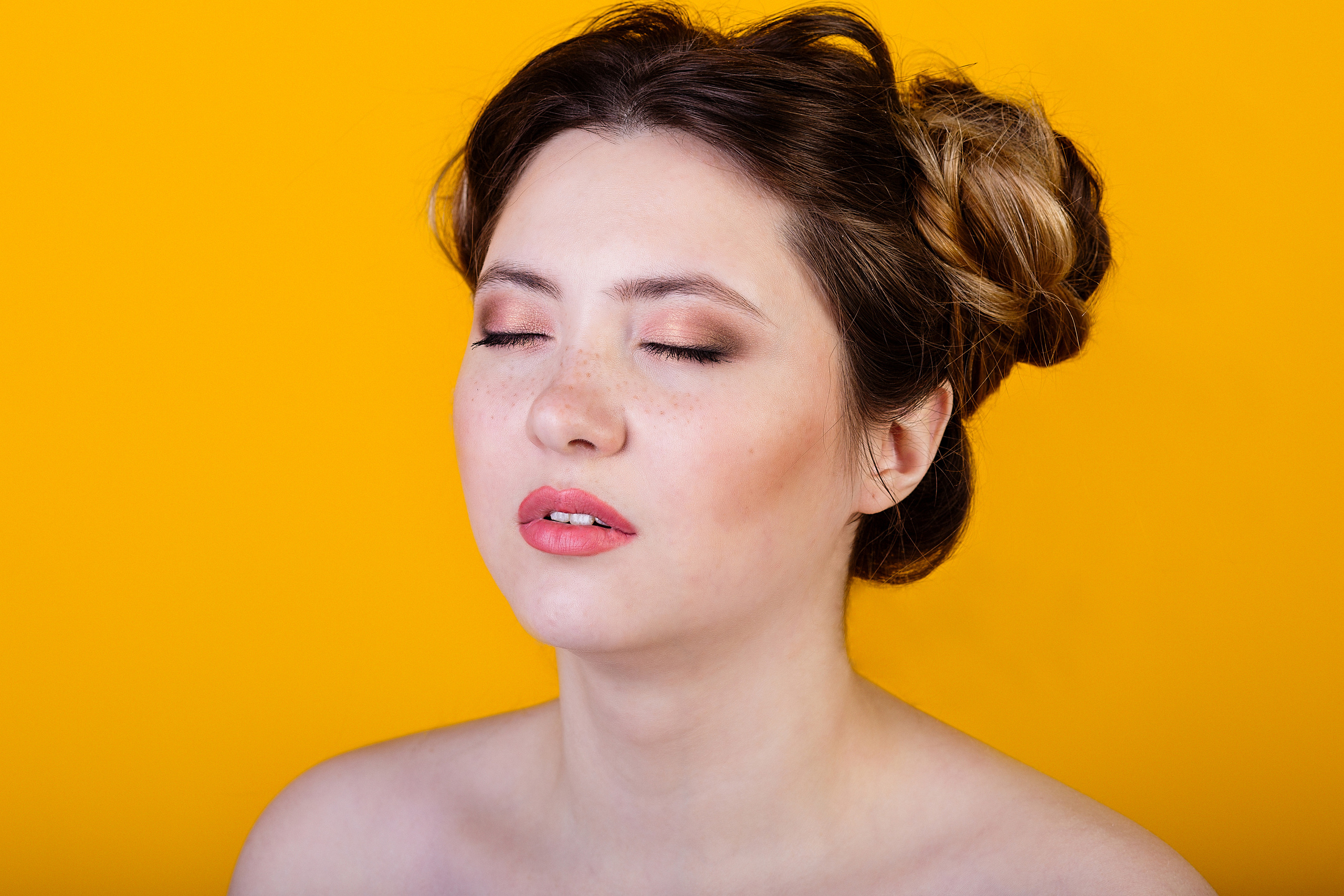 Анастасия, апельсиновая фотосессия. Свадебный и семейный фотограф в Калуге Александра Борис