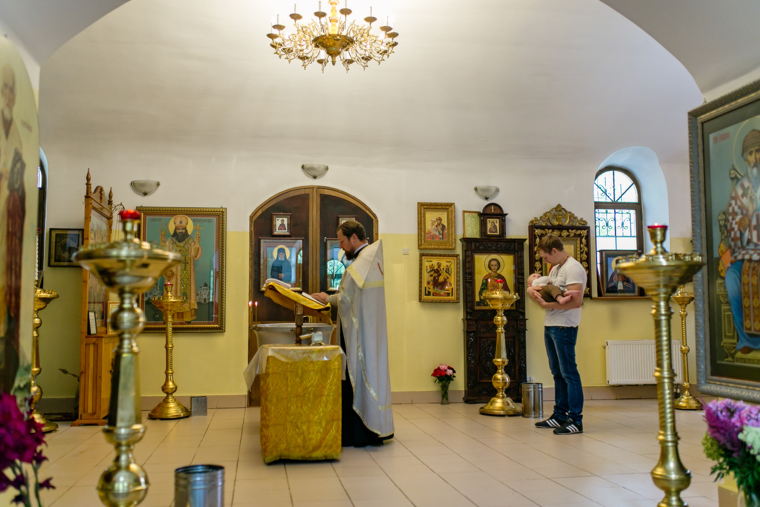 Крестины Егора. Свадебный и семейный фотограф в Калуге Александра Борис