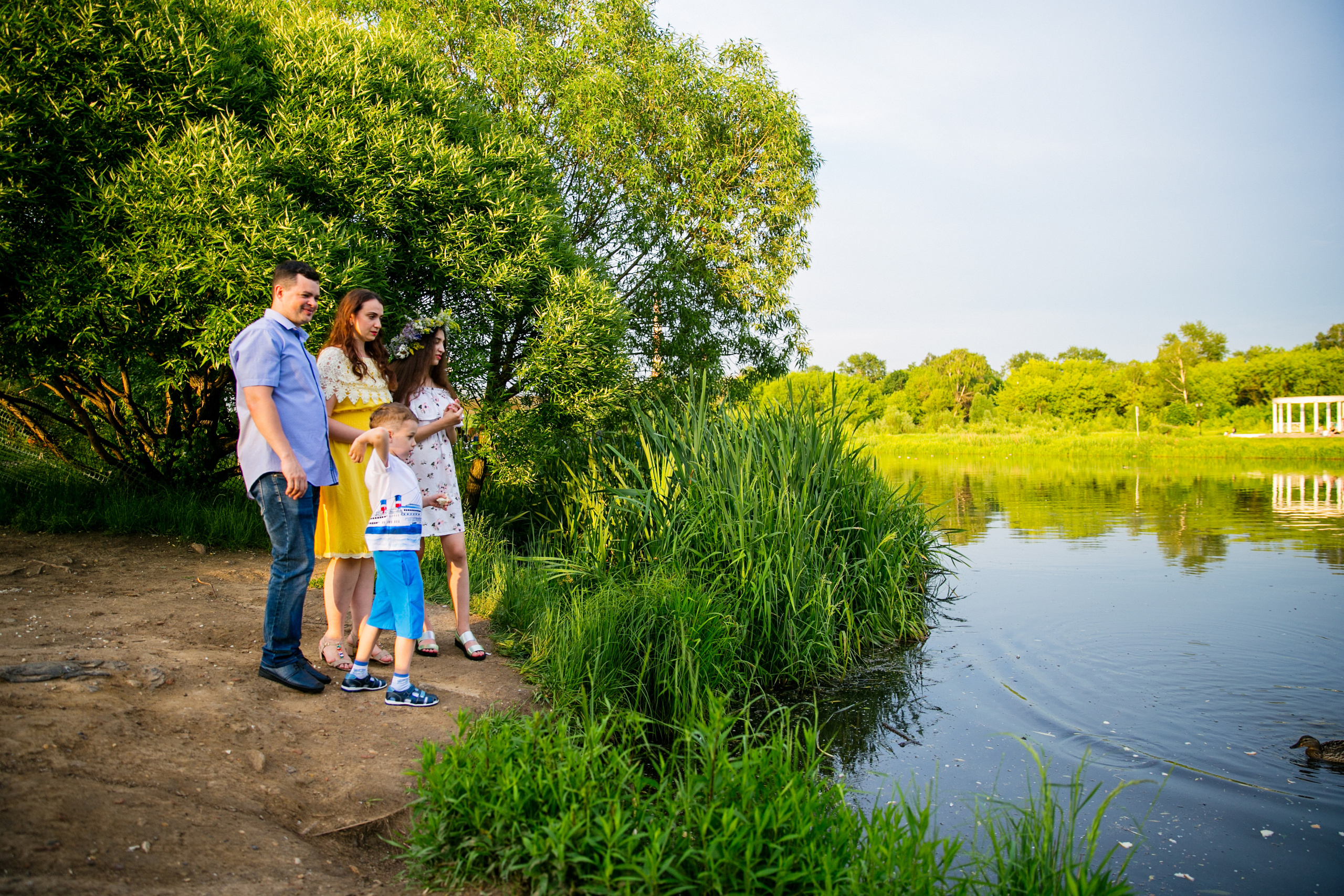 Семейная фотосессия Евгения и Валентины, Мытищи. Свадебный и семейный фотограф в Калуге Александра Борис