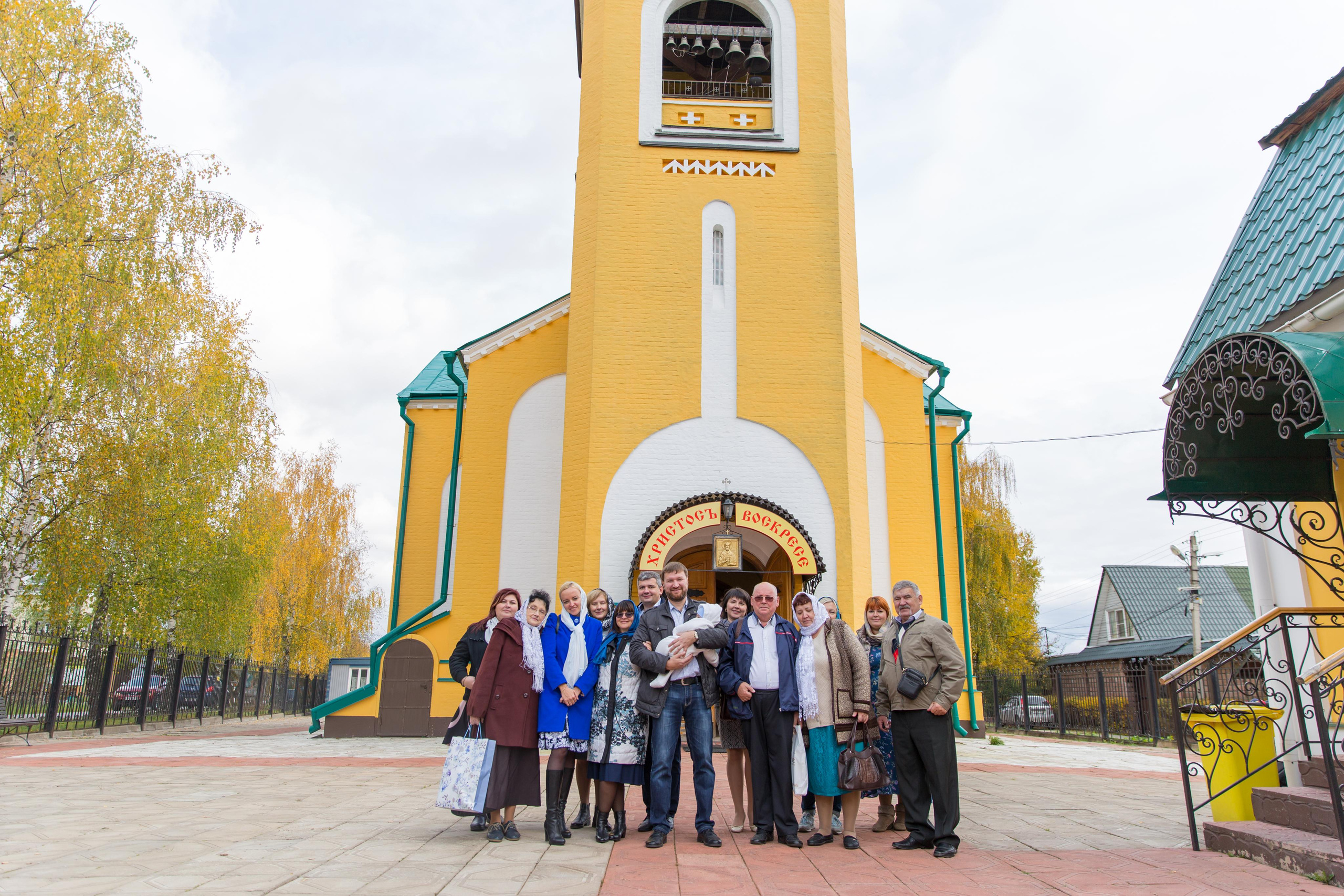 Крестины Максима. Свадебный и семейный фотограф в Калуге Александра Борис