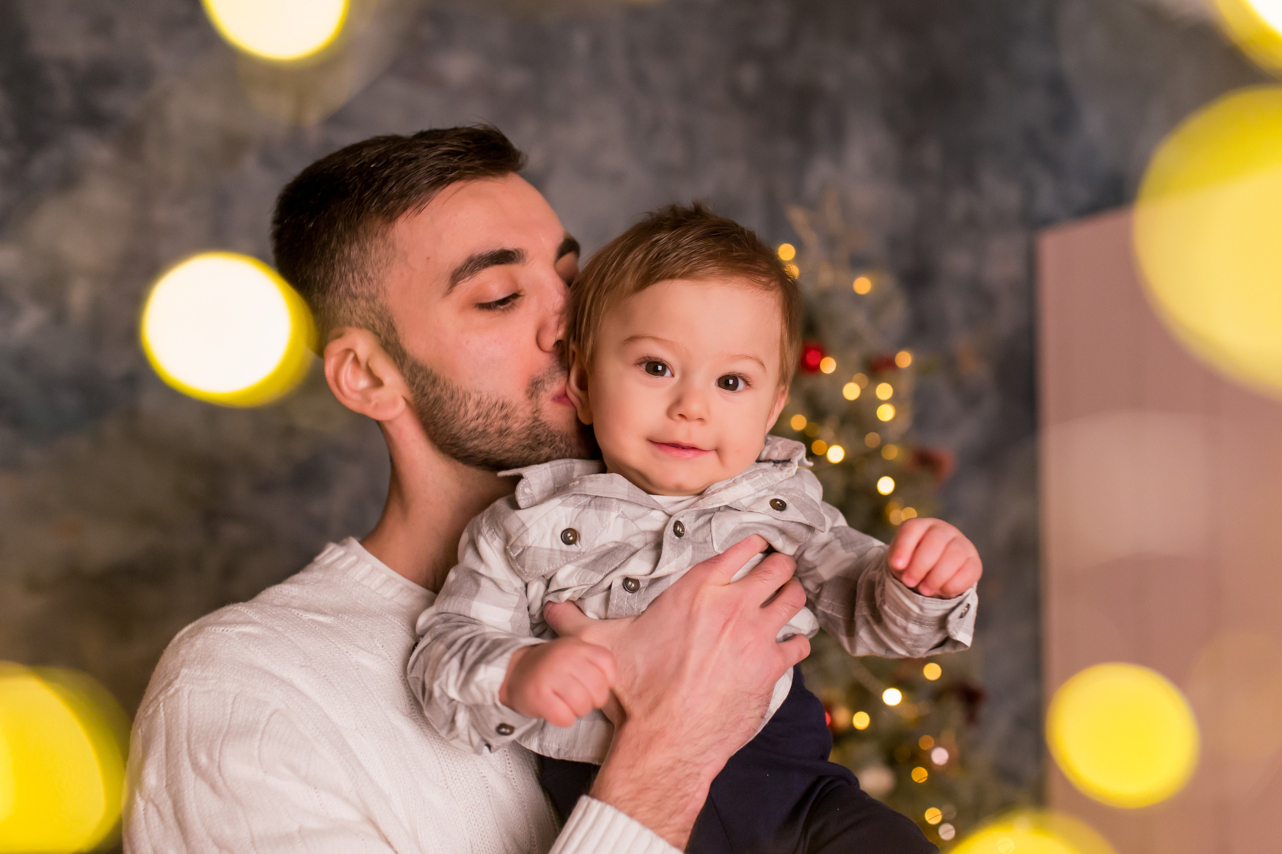 Семейная новогодняя фотосессия в Королеве. Свадебный и семейный фотограф в Калуге Александра Борис