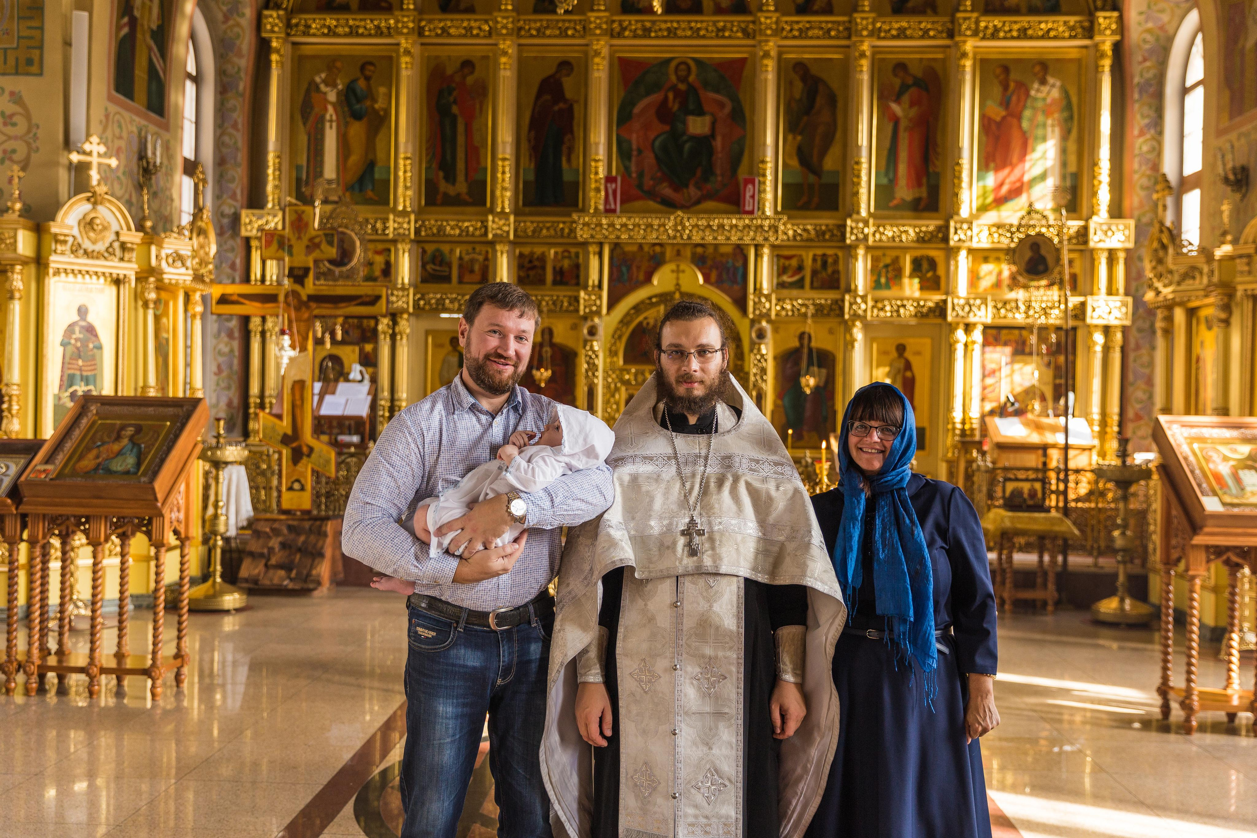Крестины Максима. Свадебный и семейный фотограф в Калуге Александра Борис