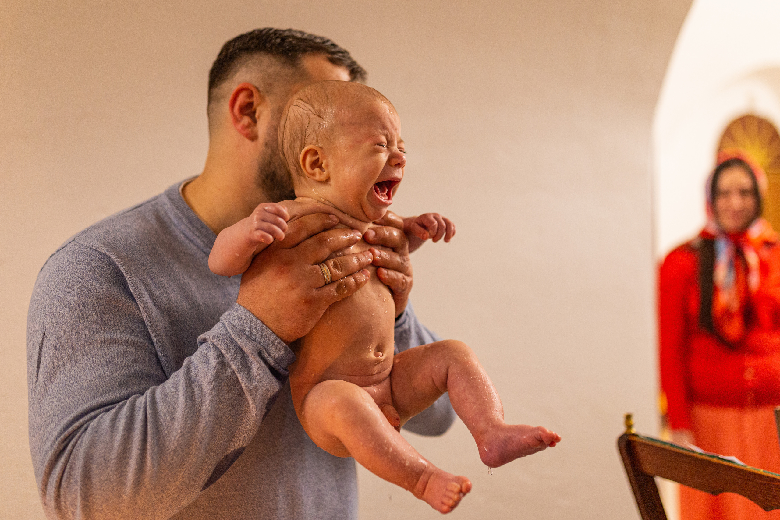 Таинство крещения Кирилла. Свадебный и семейный фотограф в Калуге Александра Борис