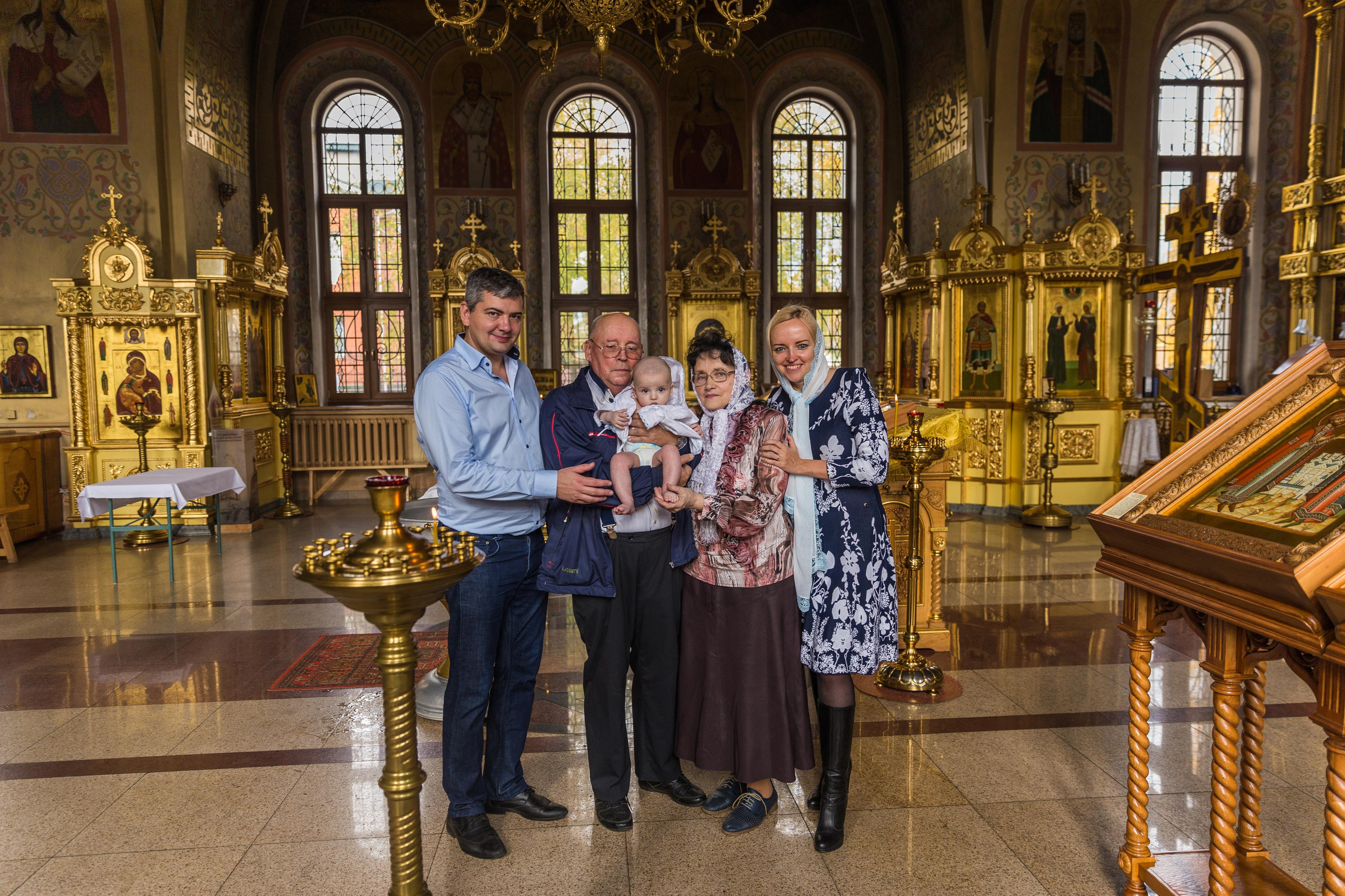 Крестины Максима. Свадебный и семейный фотограф в Калуге Александра Борис