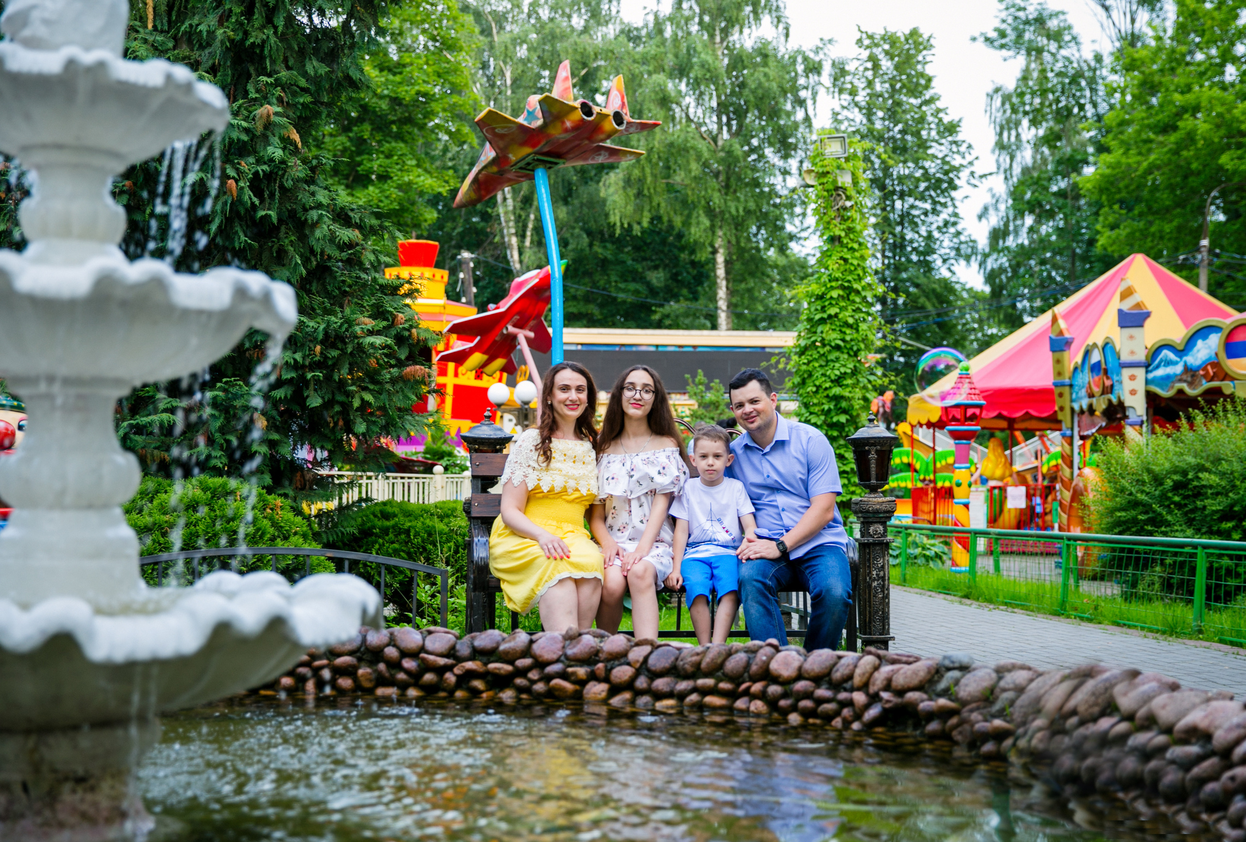 Семейная фотосессия Евгения и Валентины, Мытищи. Свадебный и семейный фотограф в Калуге Александра Борис