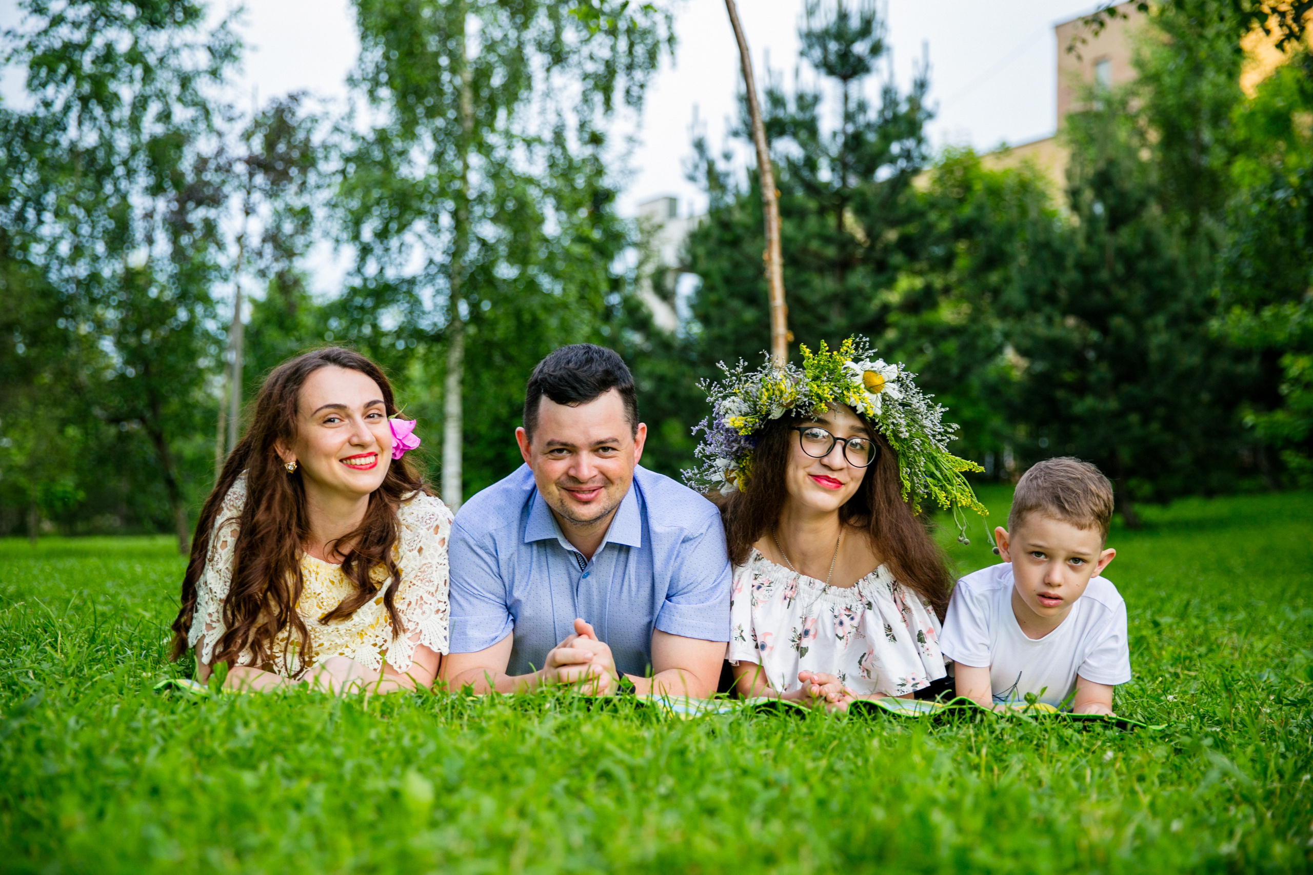Семейная фотосессия Евгения и Валентины, Мытищи. Свадебный и семейный фотограф в Калуге Александра Борис