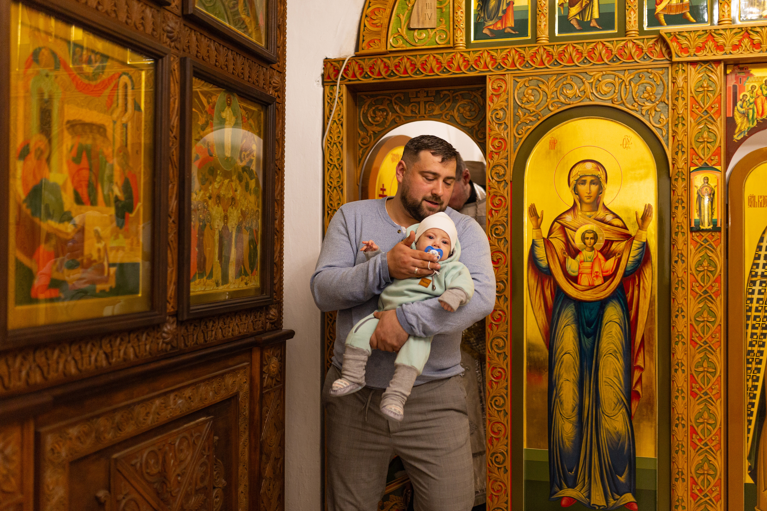 Таинство крещения Кирилла. Свадебный и семейный фотограф в Калуге Александра Борис