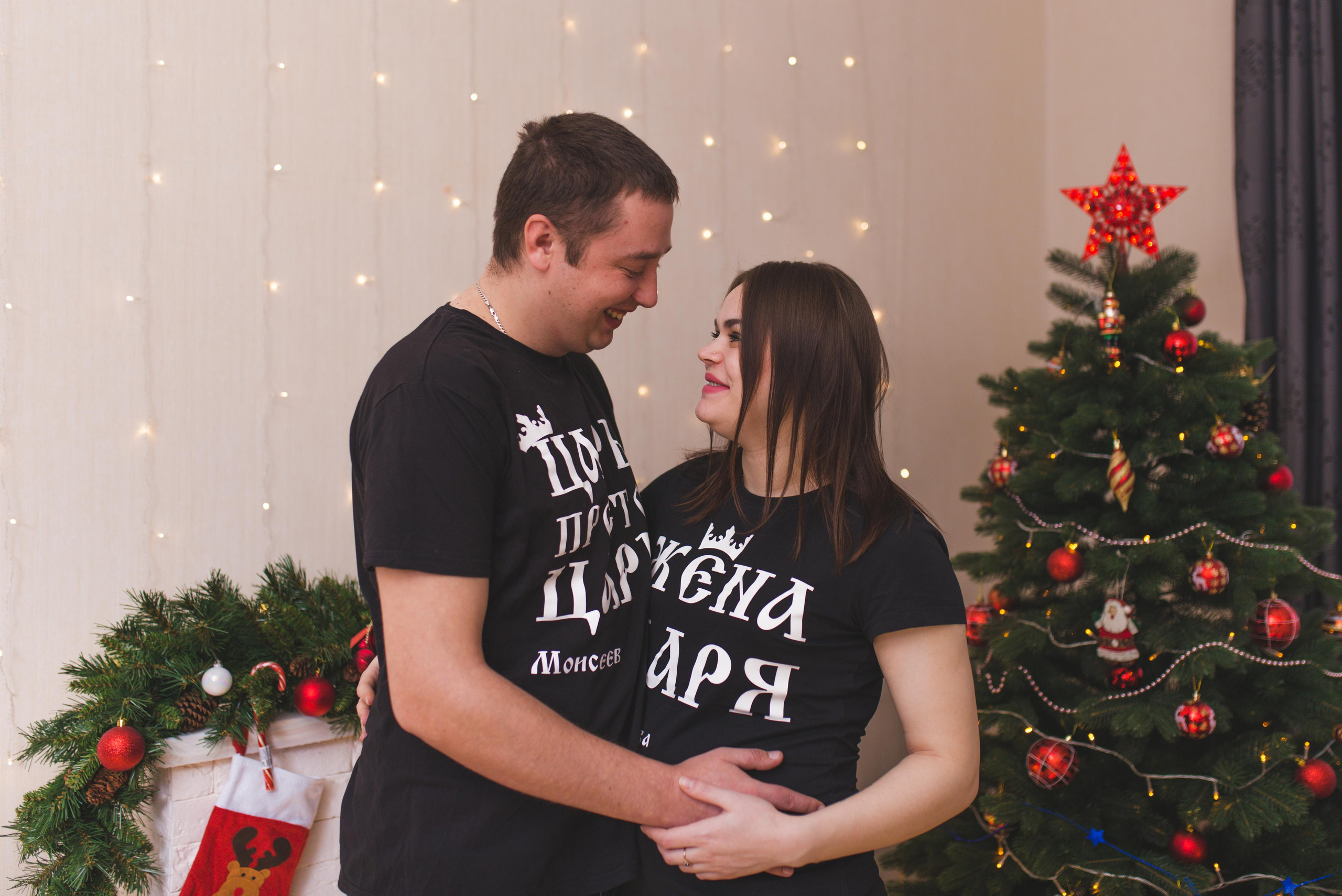 Кристина и Александр в моей домашней фотостудии. Свадебный и семейный фотограф в Калуге Александра Борис