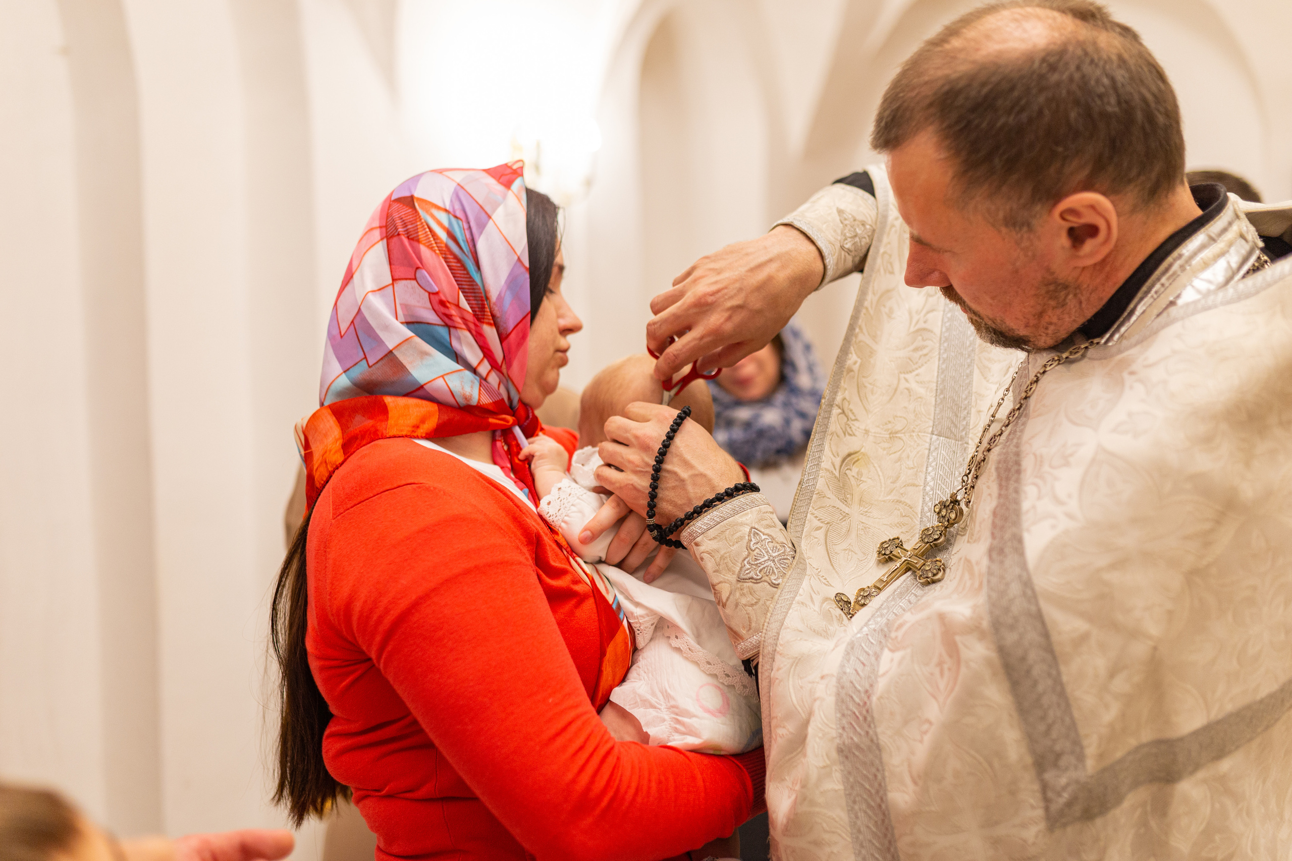 Таинство крещения Кирилла. Свадебный и семейный фотограф в Калуге Александра Борис