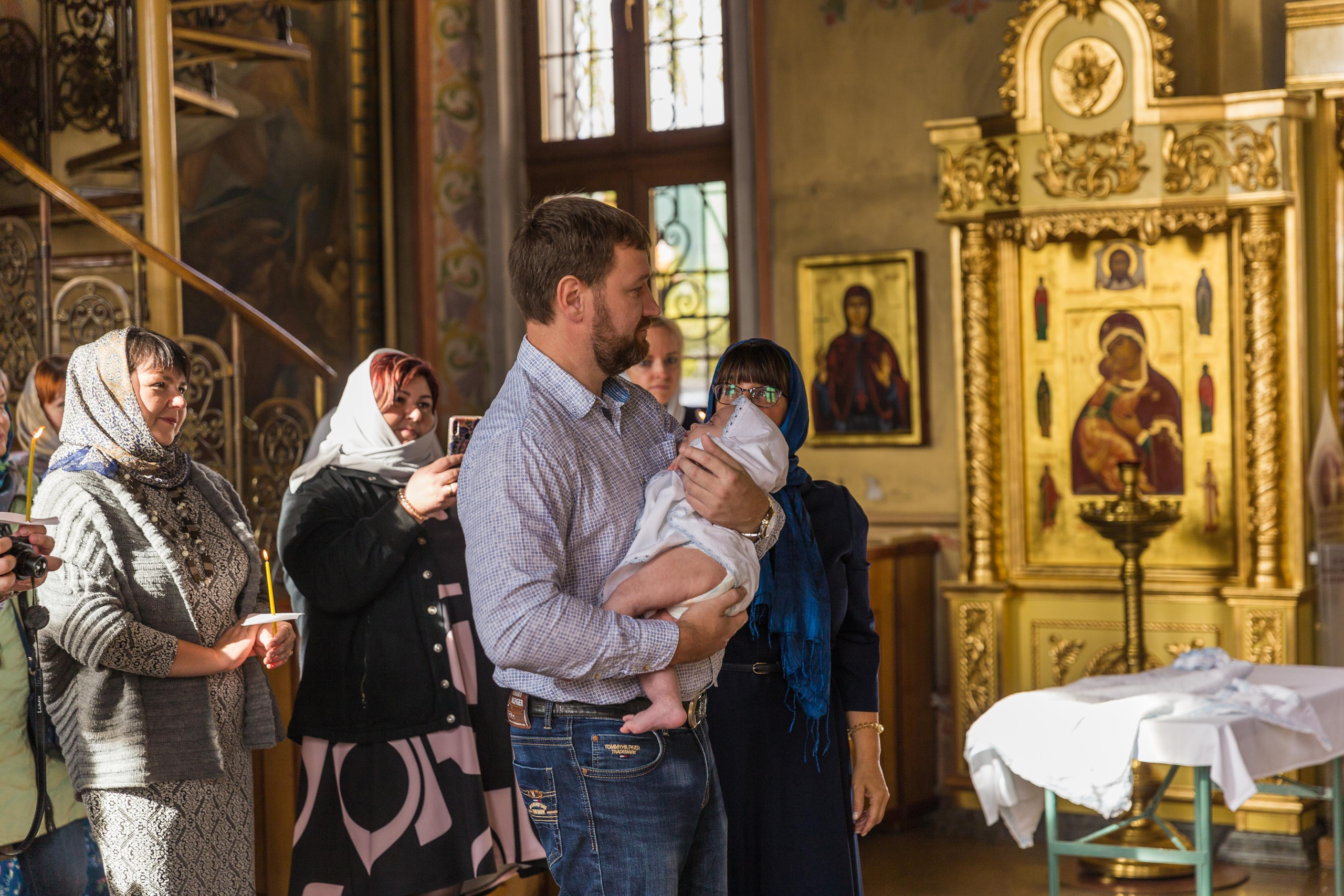 Крестины Максима. Свадебный и семейный фотограф в Калуге Александра Борис