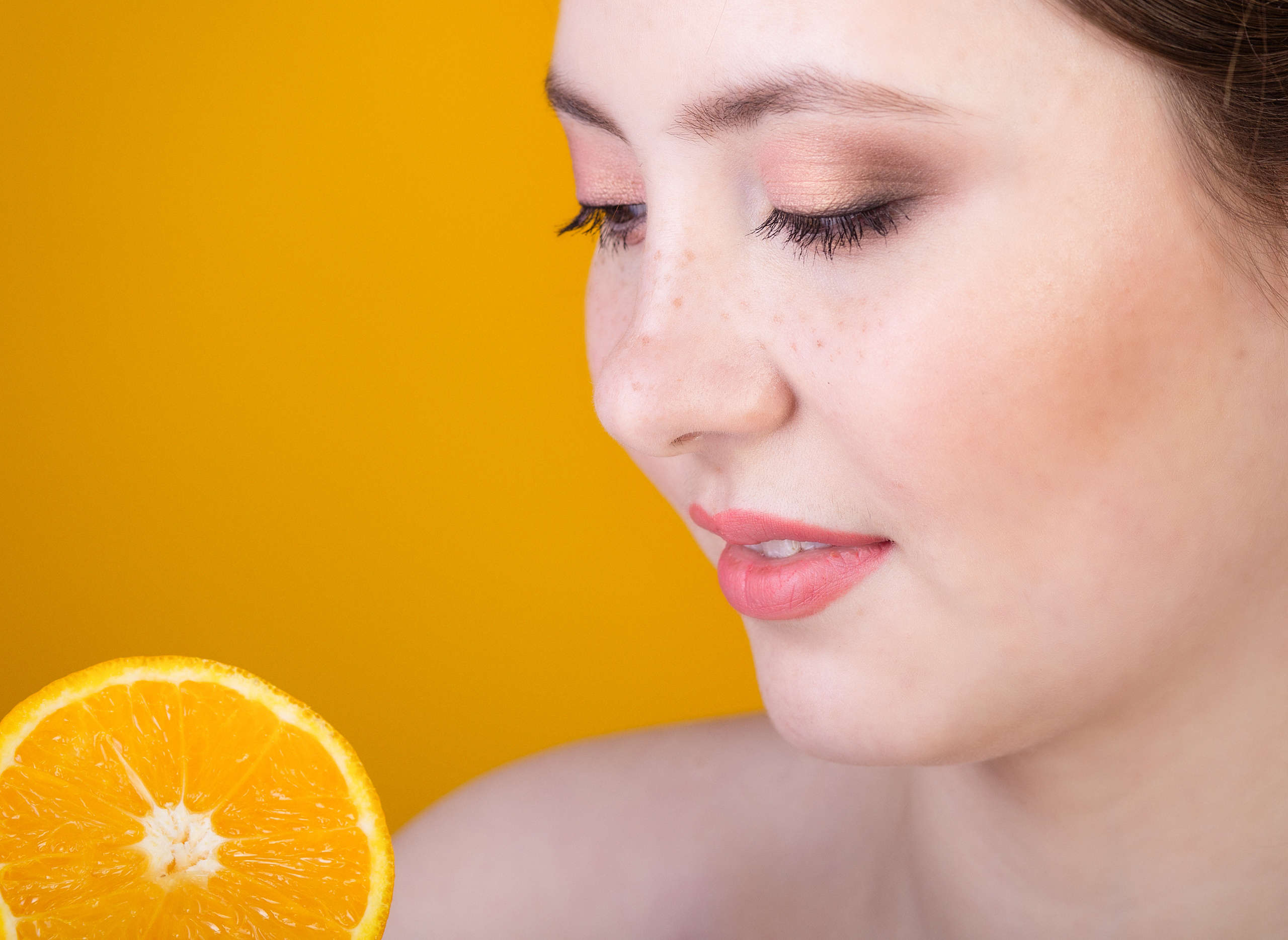 Анастасия, апельсиновая фотосессия. Свадебный и семейный фотограф в Калуге Александра Борис