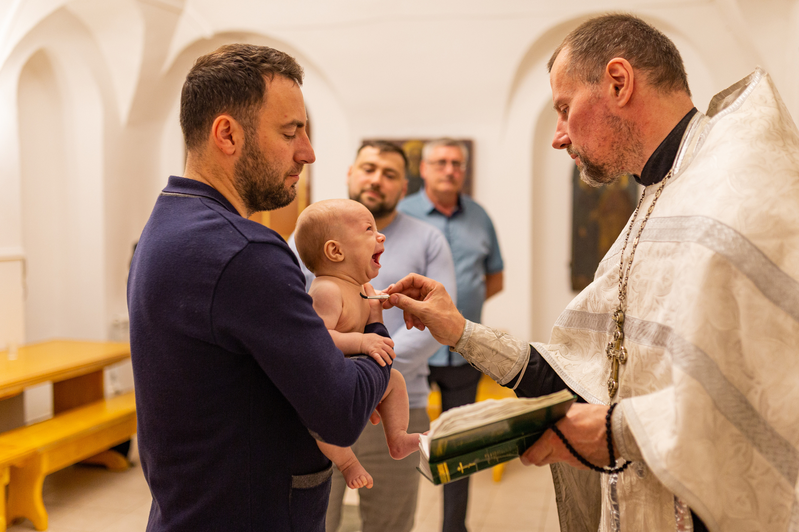 Таинство крещения Кирилла. Свадебный и семейный фотограф в Калуге Александра Борис