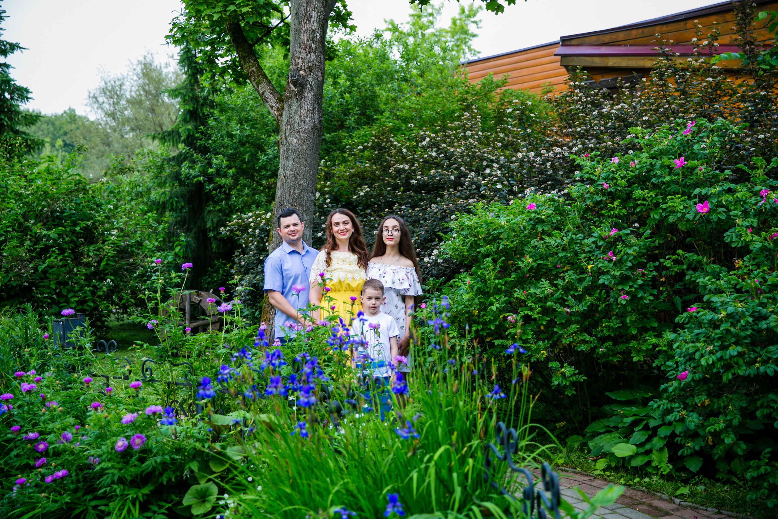 Семейная фотосессия Евгения и Валентины, Мытищи. Свадебный и семейный фотограф в Калуге Александра Борис
