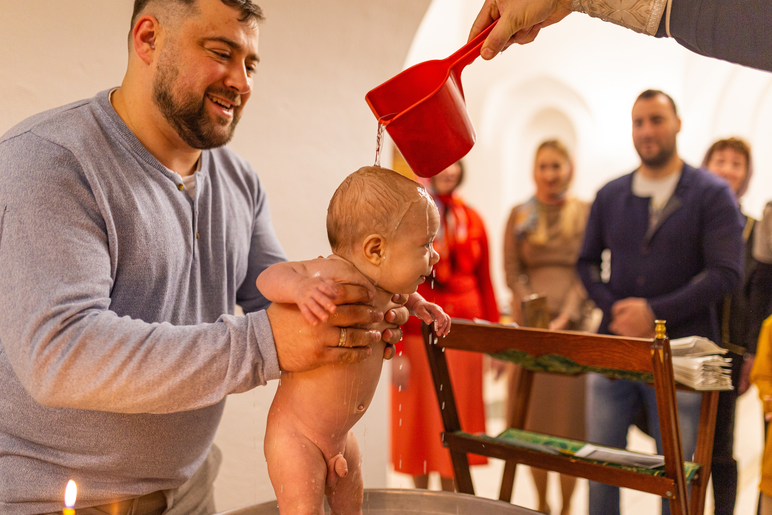 Таинство крещения Кирилла. Свадебный и семейный фотограф в Калуге Александра Борис