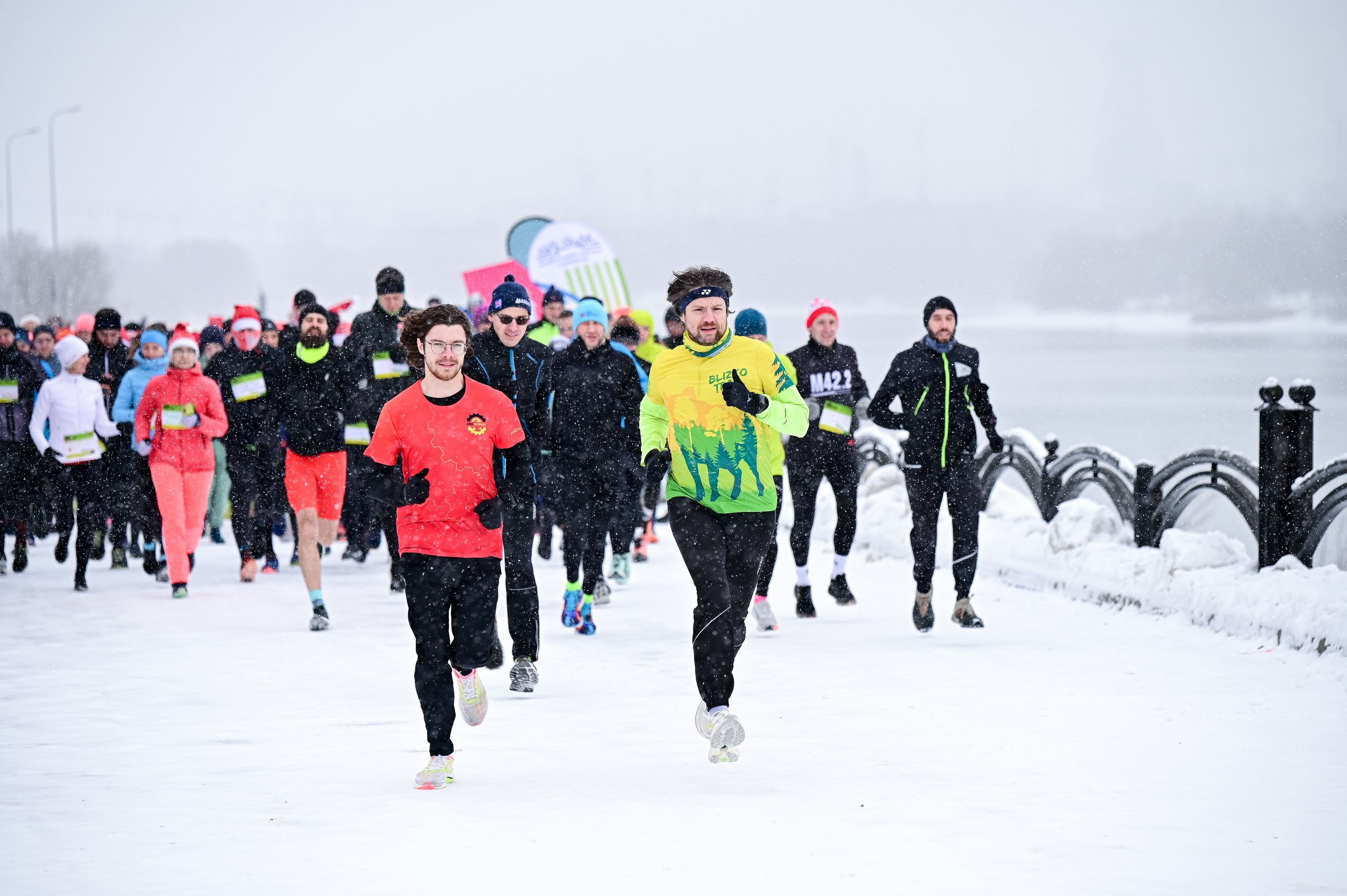 Новогодние 5 Вёрст Марьино и Забег обещаний (01.01.25). Фотограф | Ирина Гамзинова | Москва