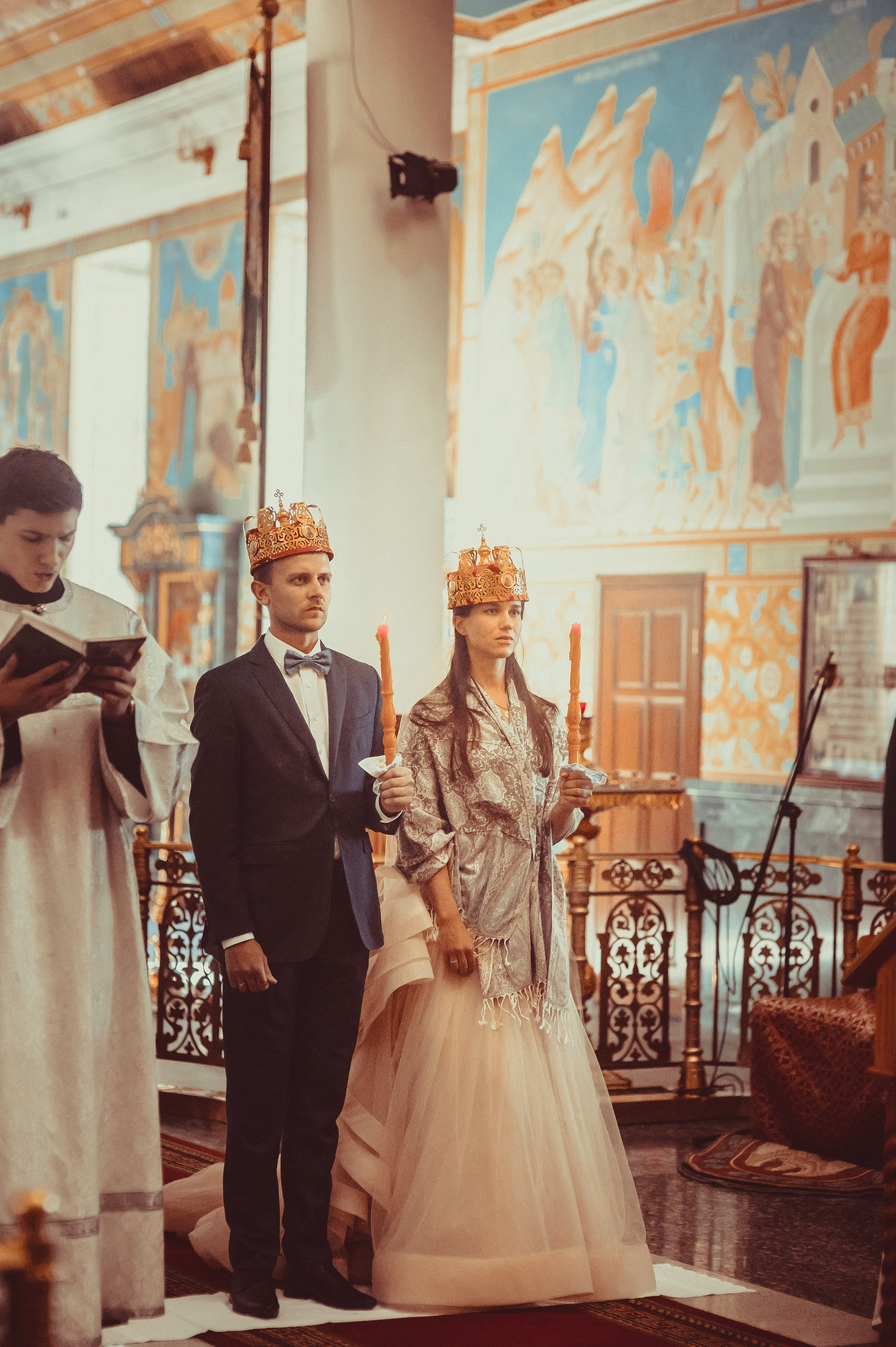 Съемка венчания в Москве. Фотосессия таинства в церкви