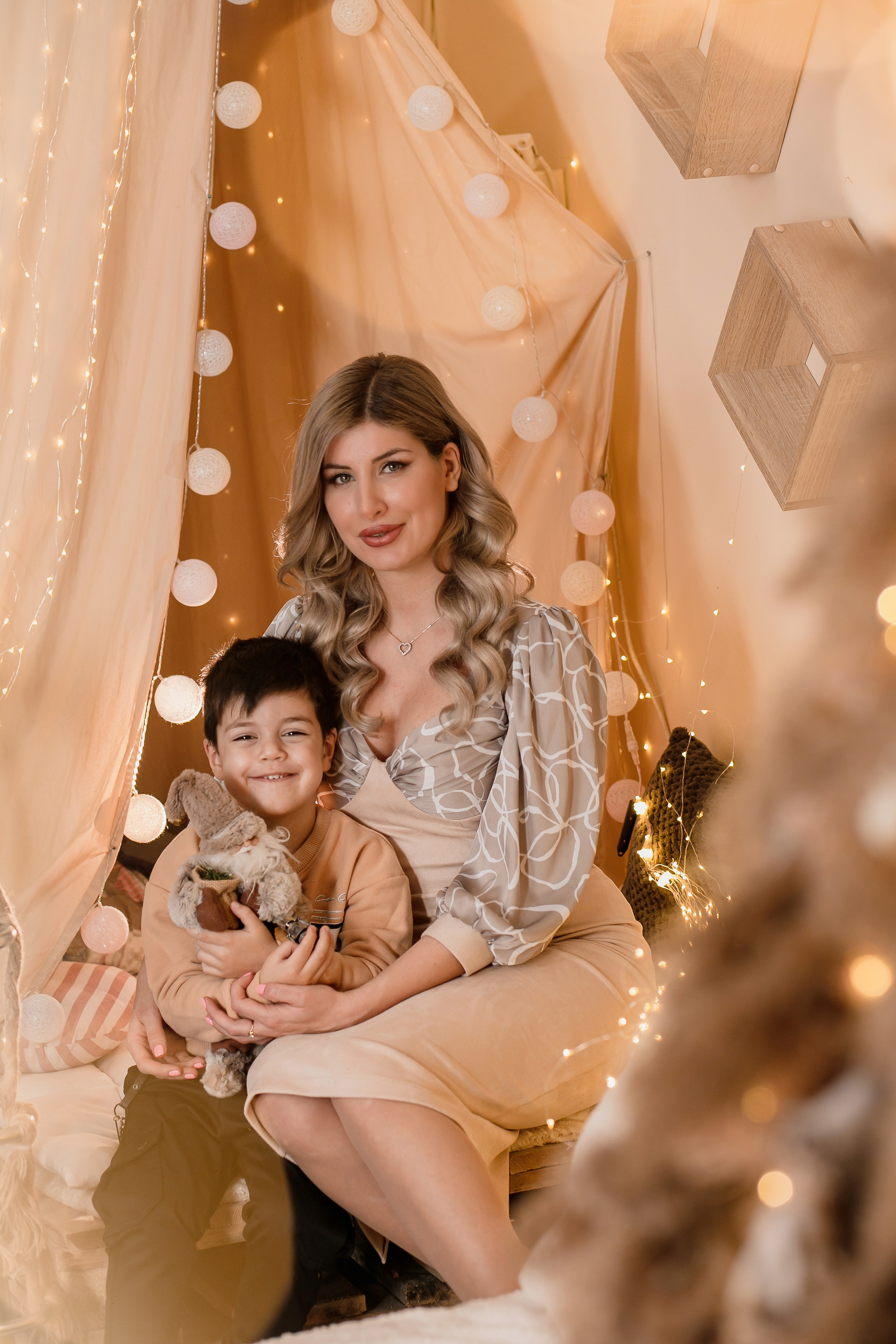 Альбина с сыночком. Свадебный и семейный фотограф в Каспийске Алёна Нурмагомедова