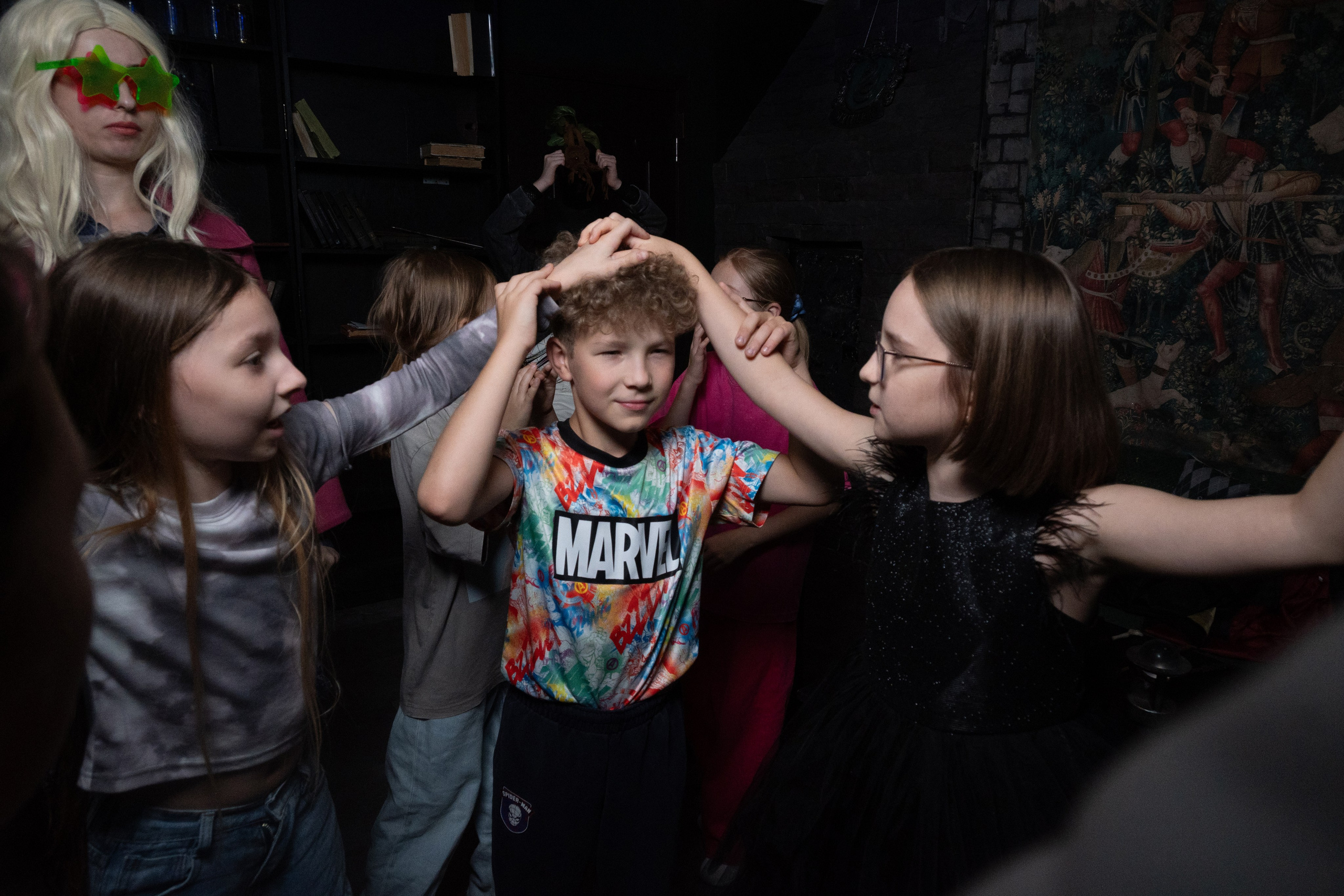 День рождения ребенка в «Подземелье Слизерин». Фотограф мероприятий в Москве